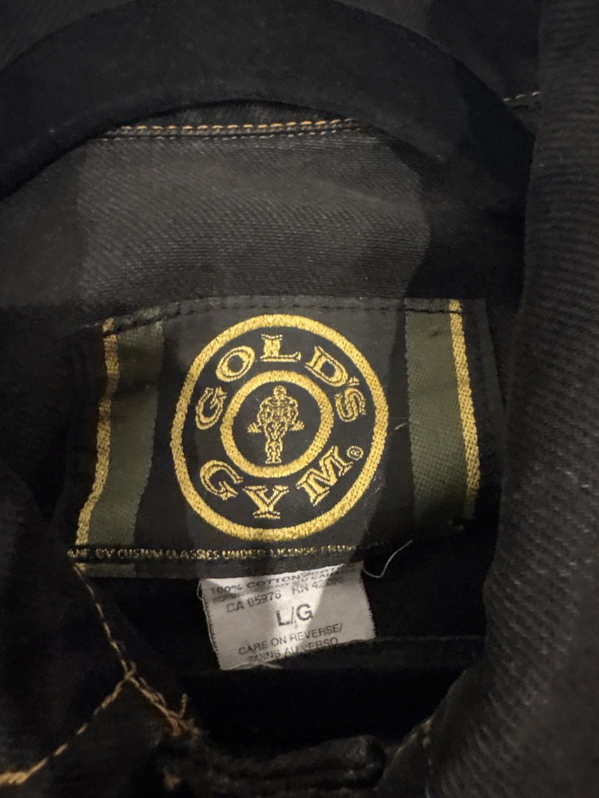 Vintage 90s Gold’s Gym Varsity Jacket - Iconic Logo