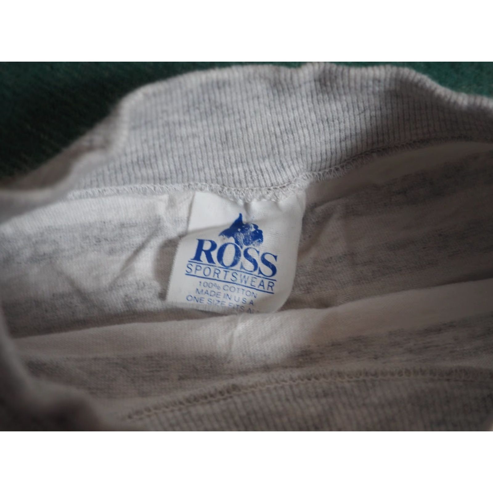 Vintage VTG 90s Ross Australia Koala Outback White Gray Baggy L/S Crop Tee T-Shirt L Mens Slim? Size US L / EU 52-54 / 3 - 6 Thumbnail