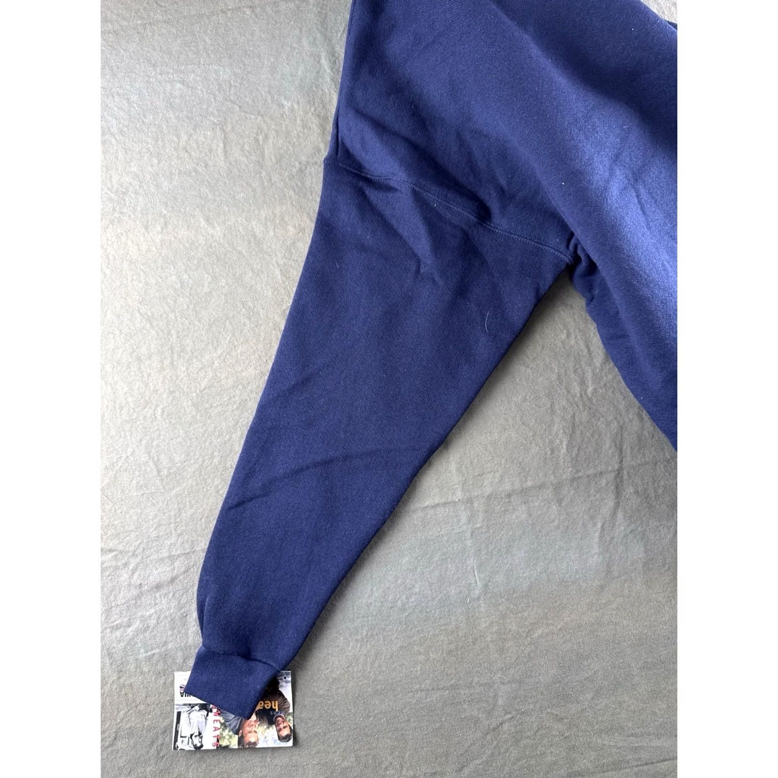 Tultex VINTAGE 90s Tultex Superweight Crewneck Sweatshirt Navy M Deadstock Size US M / EU 48-50 / 2 - 6 Thumbnail
