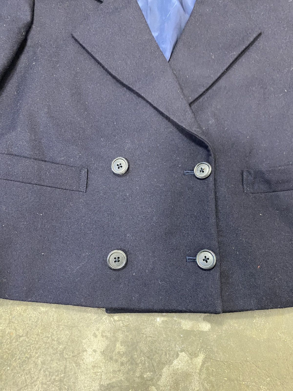Margaret Howell Vintage Margaret Howell Crop Top Wool Jacket Size S / US 4 / IT 40 - 9 Thumbnail