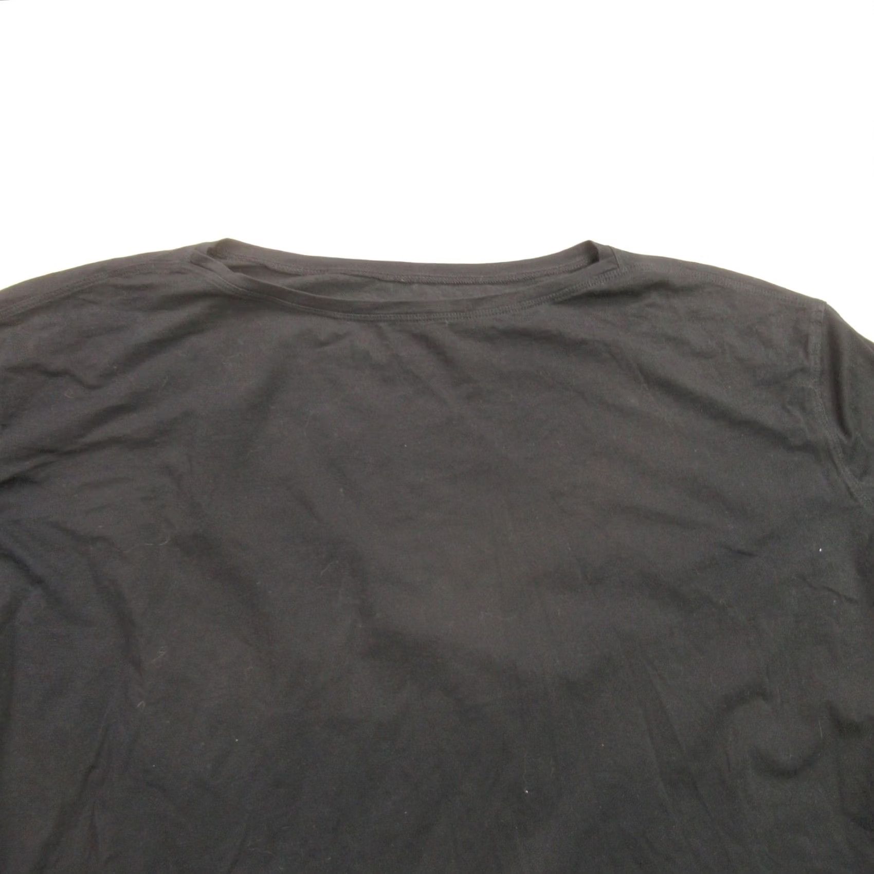 Vintage CRZ Yoga Shirt Womens Long Sleeve Crew Neck Black Outdoors Casual L XL Black Crew Neck T-Shirt Indoor Outdoor Size L / US 10 / IT 46 - 3 Thumbnail