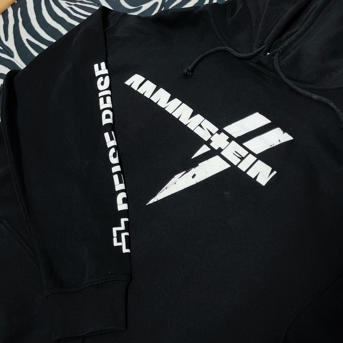 Band Tees Rammstein Hoodie Reise Reise Big Graphic Logo Y2k Rock Rare Size US XL / EU 56 / 4 - 3 Thumbnail
