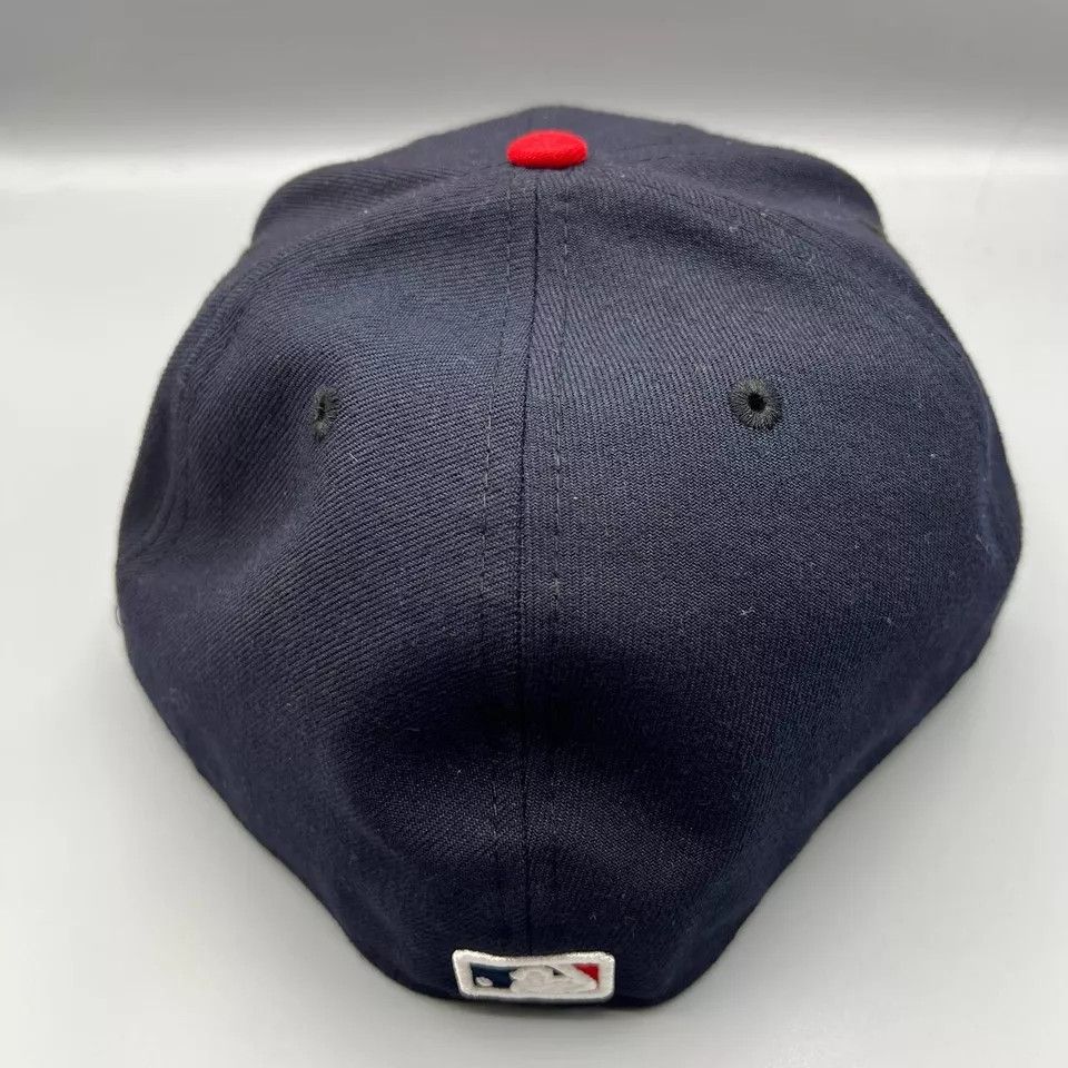 New Era Cleveland Indians Guardians Hat Men 8 Fitted Cap New Size ONE SIZE - 4 Thumbnail