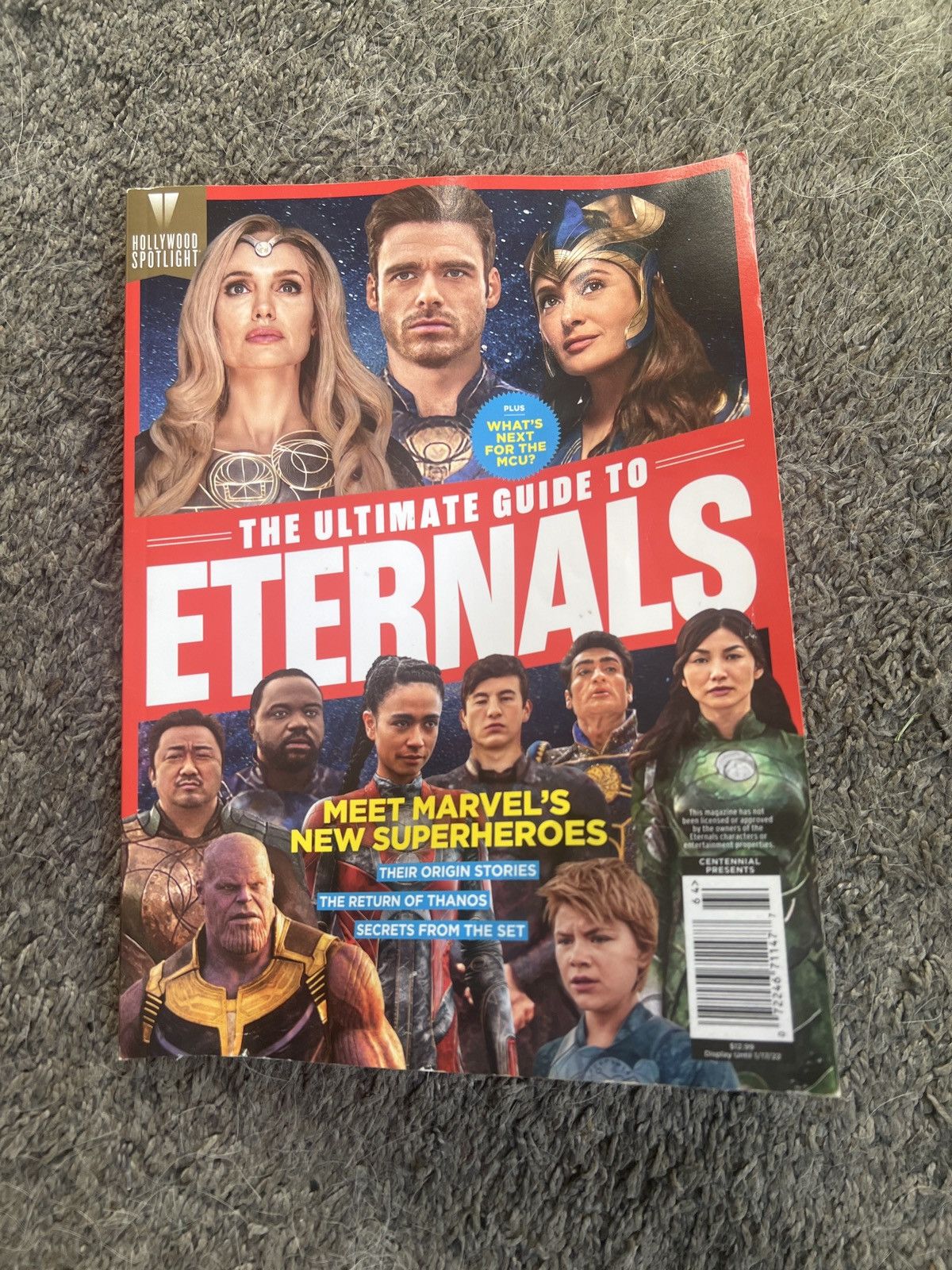 Marvel Comics Hollywood Spotlight The Ultimate Guide To Eternals Magazine Size ONE SIZE - 1 Thumbnail