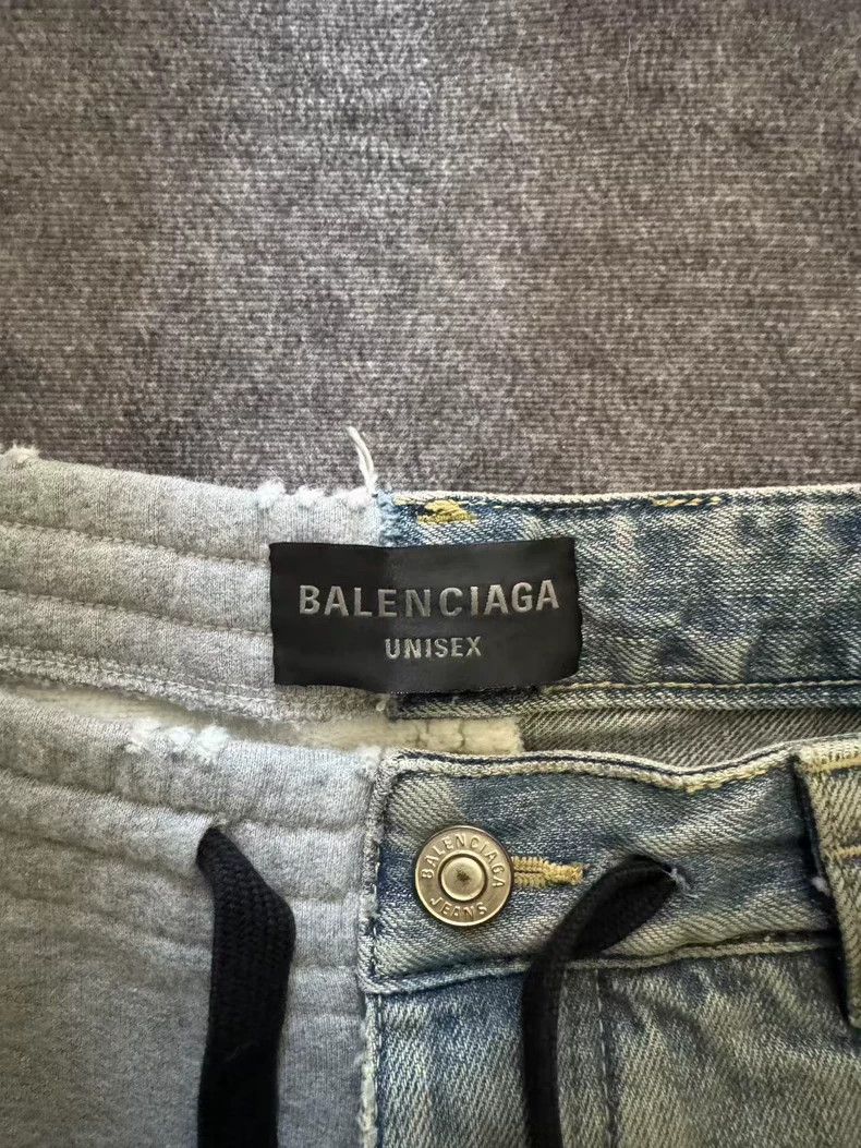 Balenciaga Balenciaga size S Hybrid stitching jeans Size US 27 - 3 Thumbnail