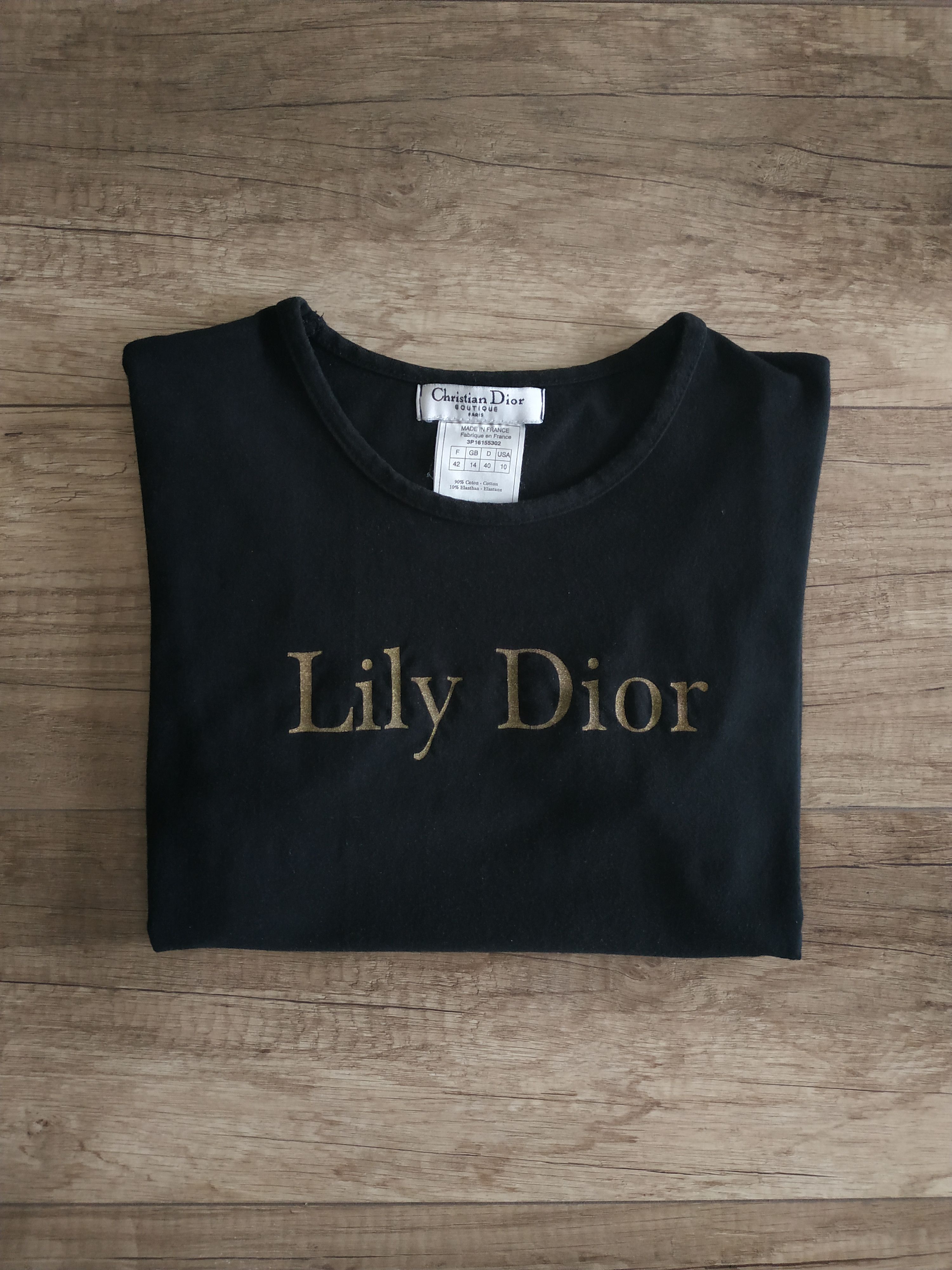 Dior Christian Dior Women's Vintage T-shirt, s. SMALL Size S / US 4 / IT 40 - 3 Thumbnail