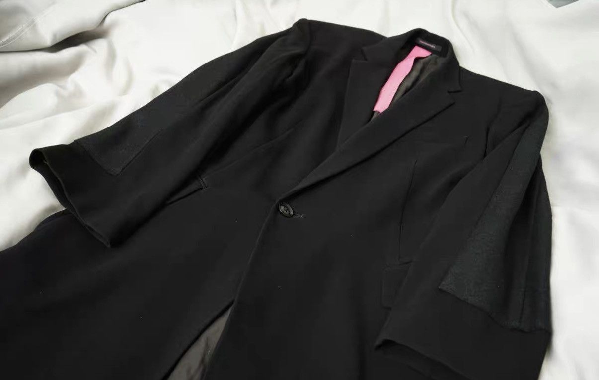 Yohji Yamamoto Yohji Yamamoto Y's Paneled Chester Wool Coat Size US S / EU 44-46 / 1 - 4 Thumbnail