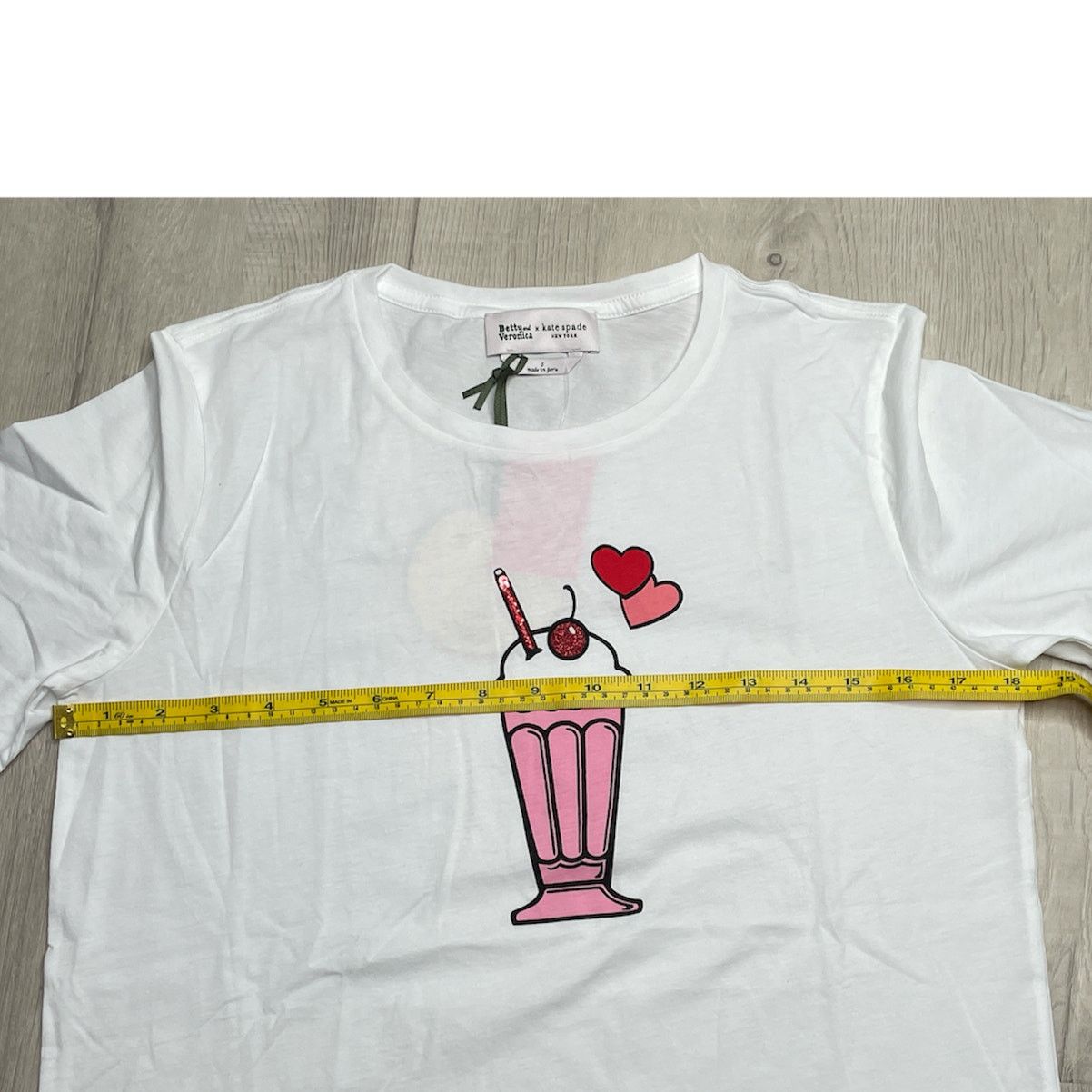 Kate Spade Kate Spade x Archie comics milkshake tee Shirt Small Size S / US 4 / IT 40 - 5 Thumbnail
