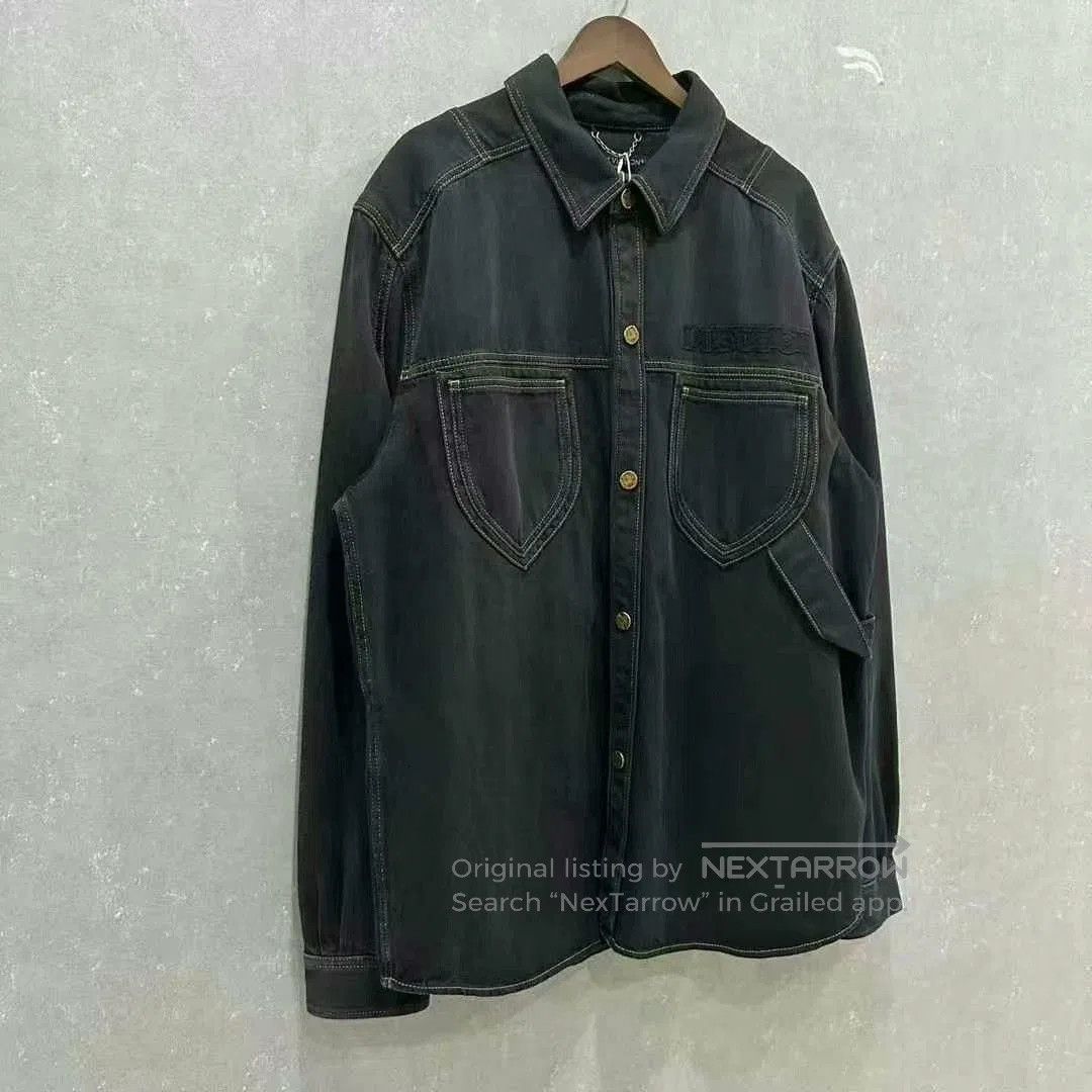 Louis Vuitton Louis Vuitton Long Sleeve Denim Jacket. Size US L / EU 52-54 / 3 - 3 Thumbnail