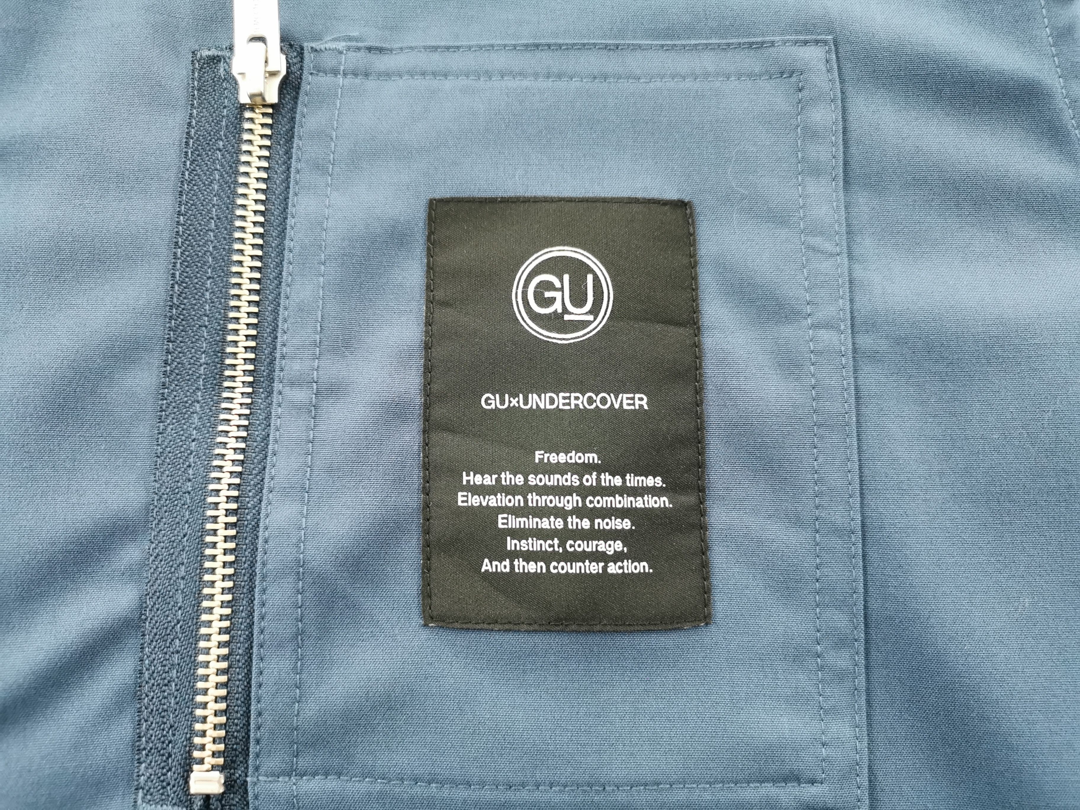 Undercover Undercover Zip Pocket Button Shirt Size L Size US L / EU 52-54 / 3 - 4 Thumbnail