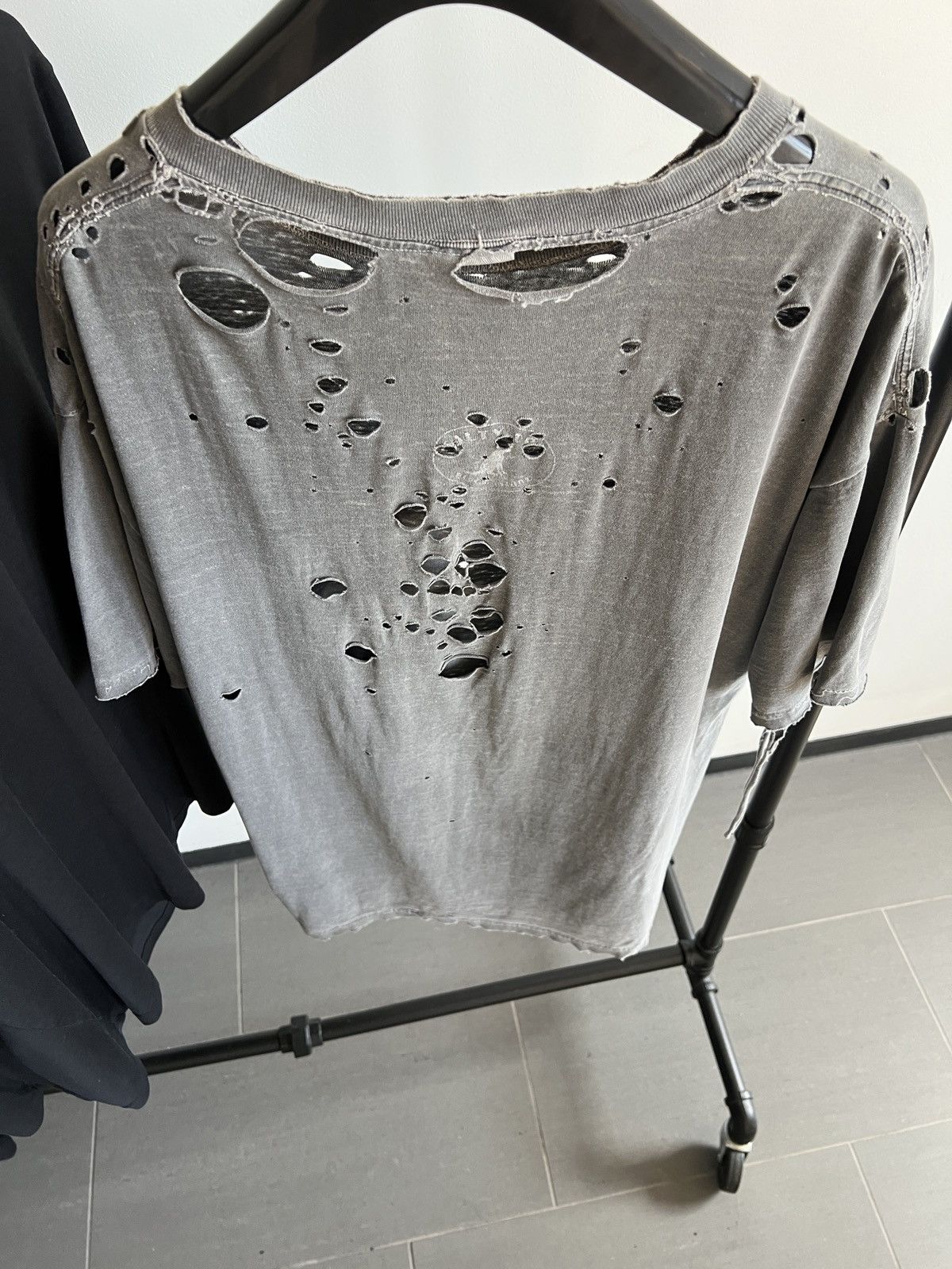 Vintage Vintage Thrashed Faded Distressed Oversized Numbers Tee Size US XL / EU 56 / 4 - 5 Thumbnail