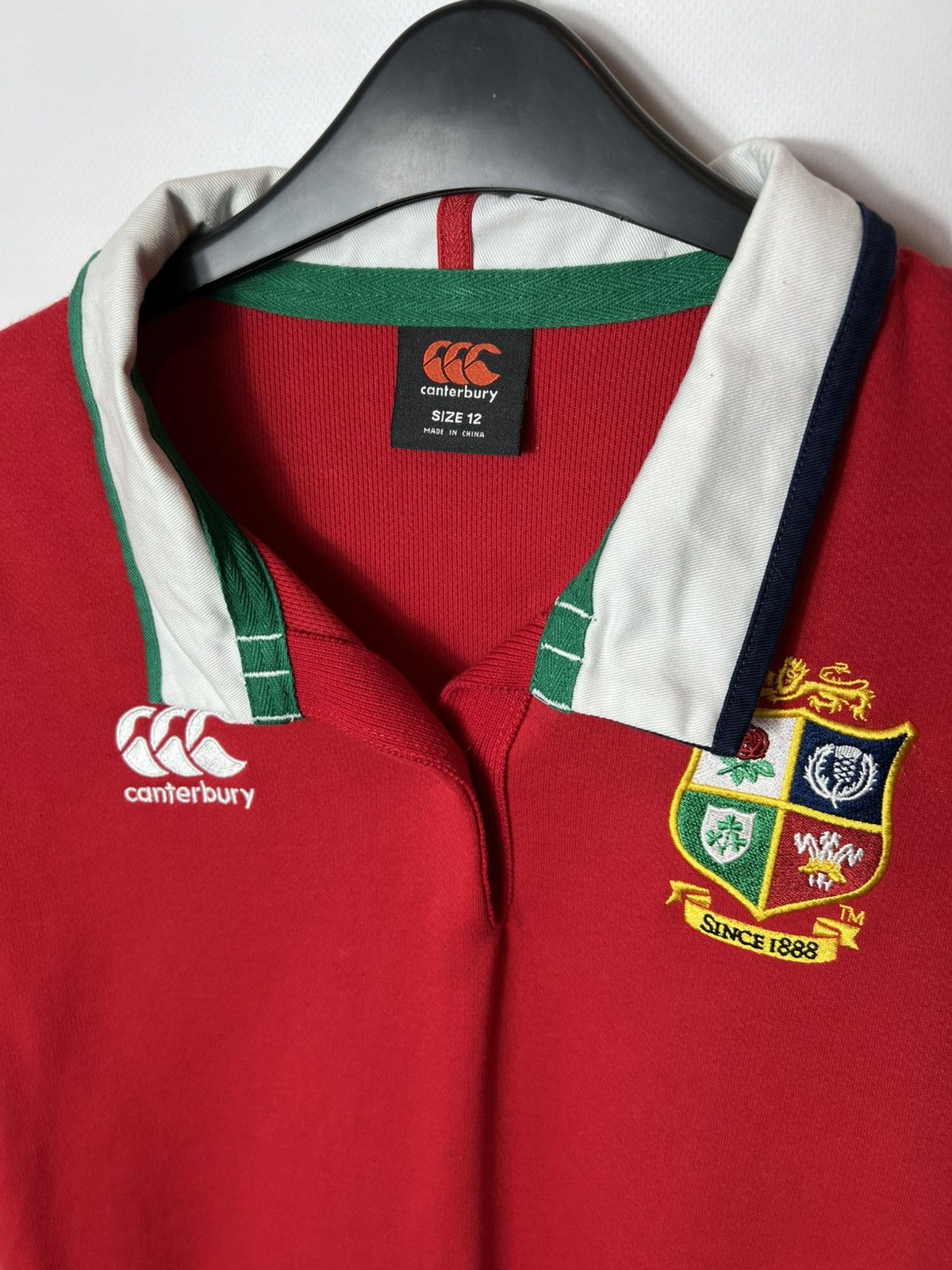 Canterbury of New Zealand Vintage Canterbury British & Irish Lions Rugby T-shirt Women Size M / US 6-8 / IT 42-44 - 5 Thumbnail