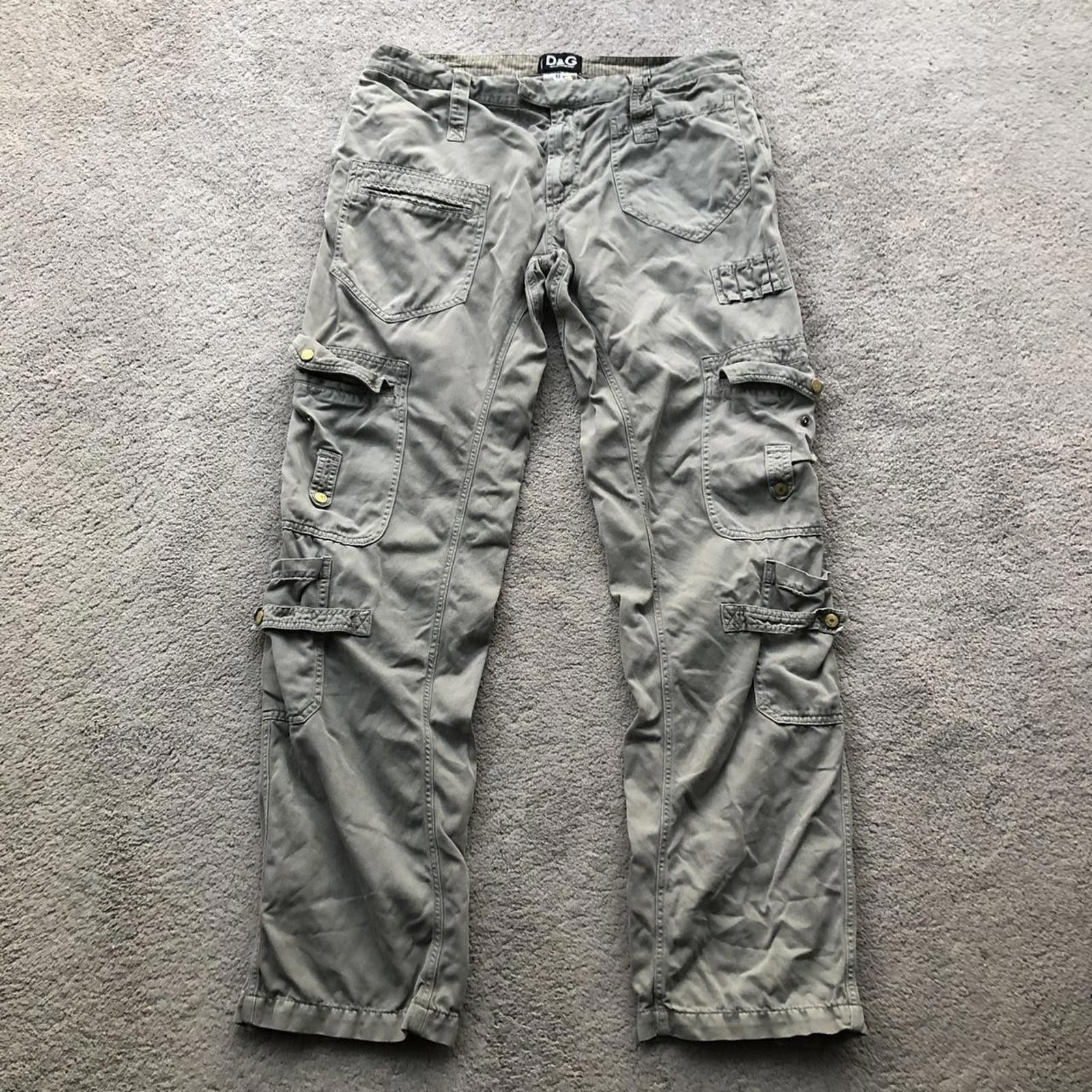 Dolce & Gabbana Archive Dolce & Gabbana D&G Tactical Utility Cargo Trousers Size US 36 / EU 52 - 1 Thumbnail