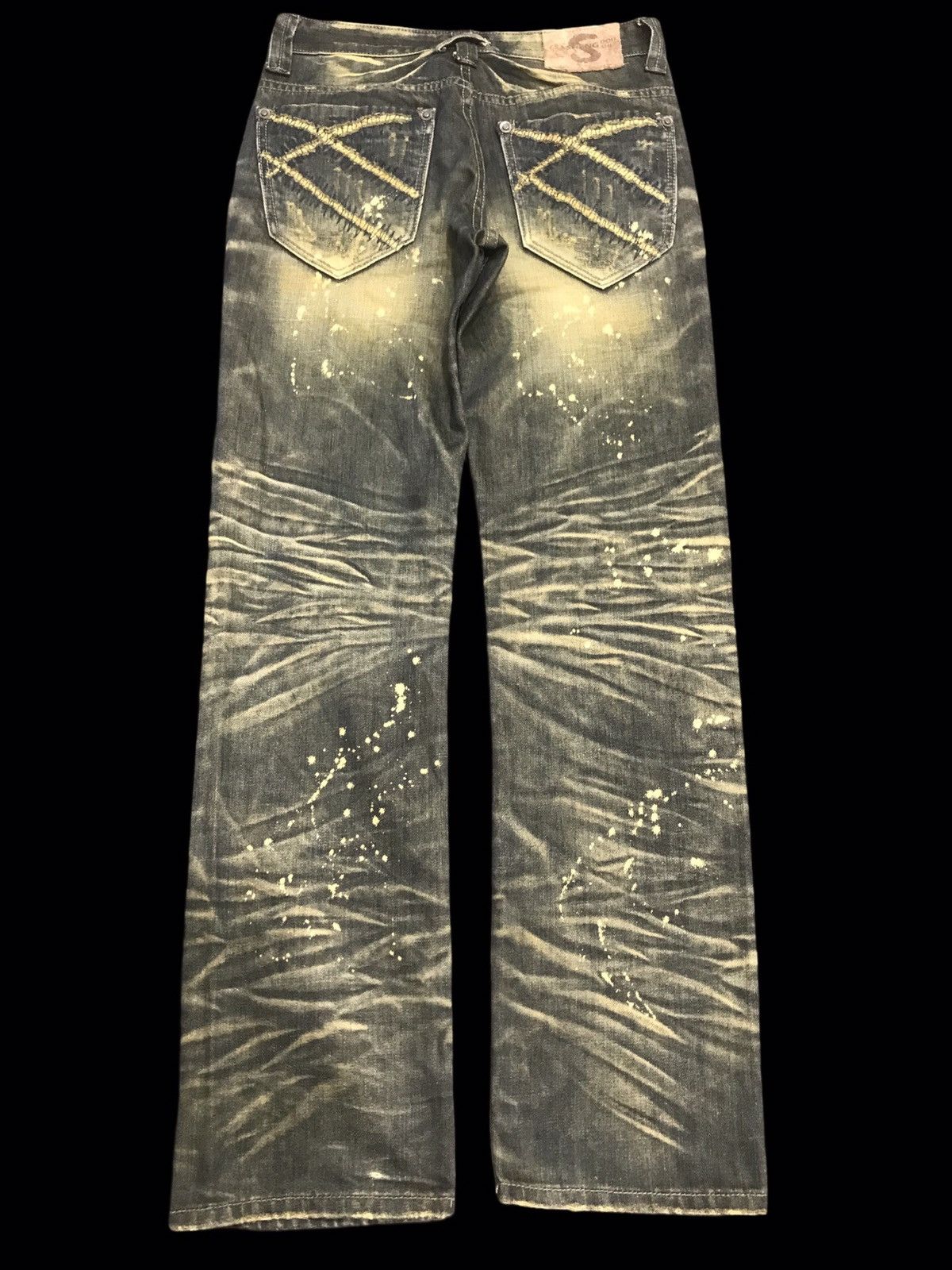 Seditionaries 💥DENIM ART💥SDS SEDITIONARIES ART DISTRESSED DENIM F264 Size US 30 / EU 46 - 2 Thumbnail
