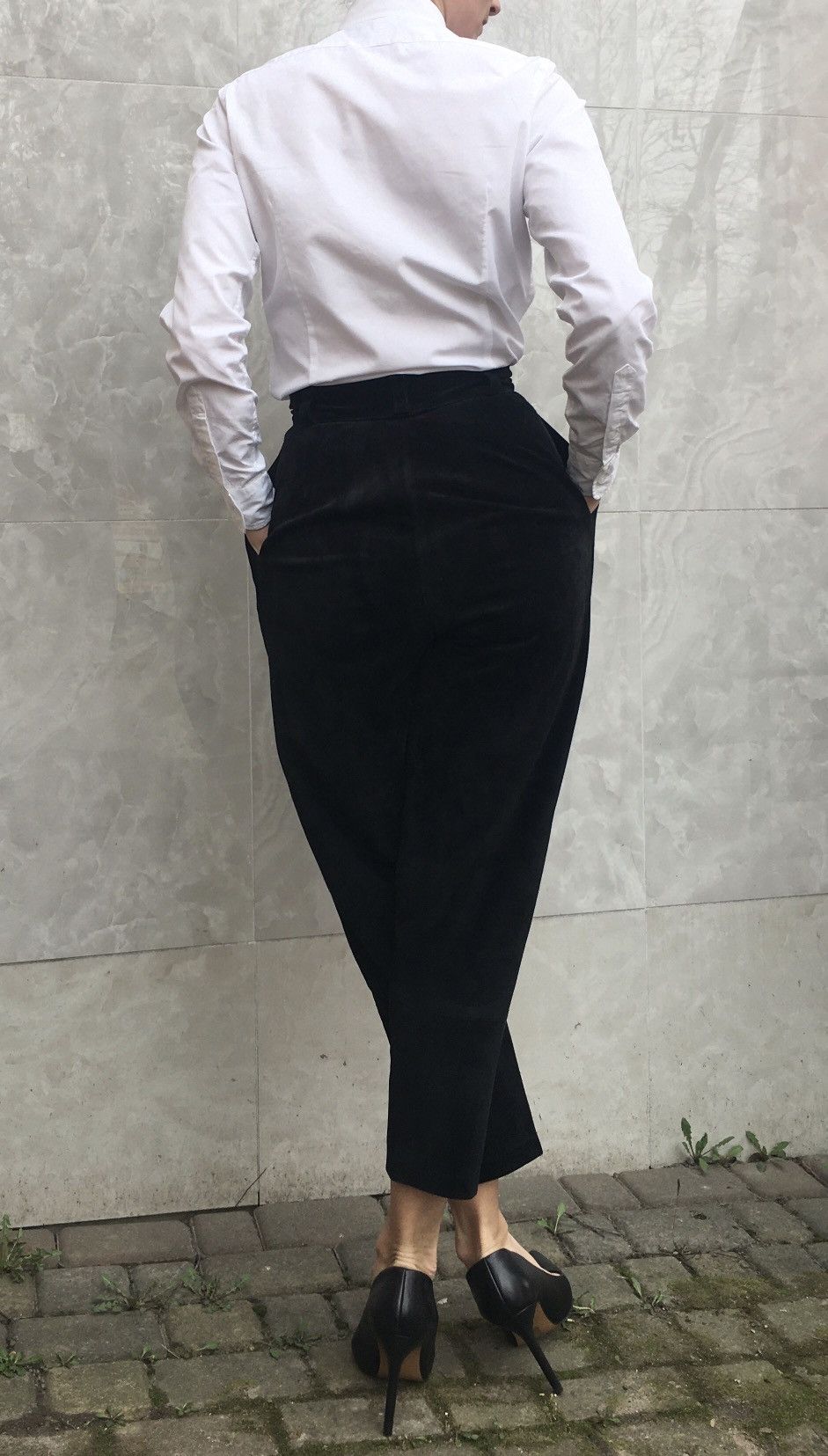 Kenzo KENZO Paris Black Calfskin Leather Vintage Pants Size EU 38 Size 27" / US 4 / IT 40 - 6 Thumbnail