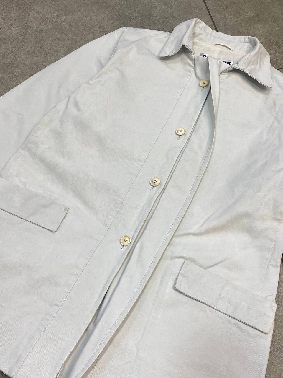 Jil Sander Vintage Jil Sander Cotton Buttons Collar Jacket Size XS / US 0-2 / IT 36-38 - 8 Thumbnail
