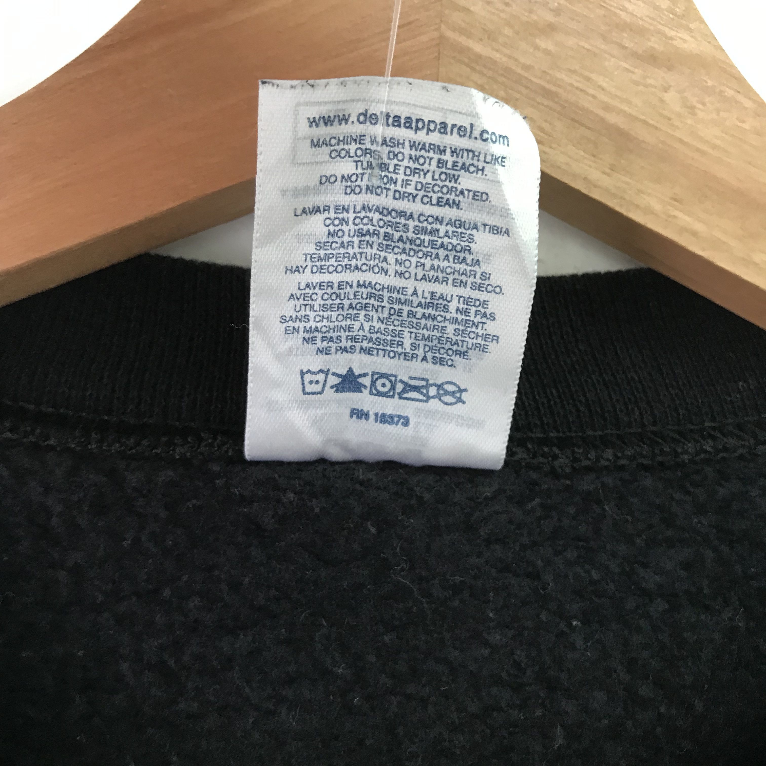 Japanese Brand Vintage Washington Dc Black Sweatshirt Xlarge - 648 Size US XL / EU 56 / 4 - 10 Thumbnail