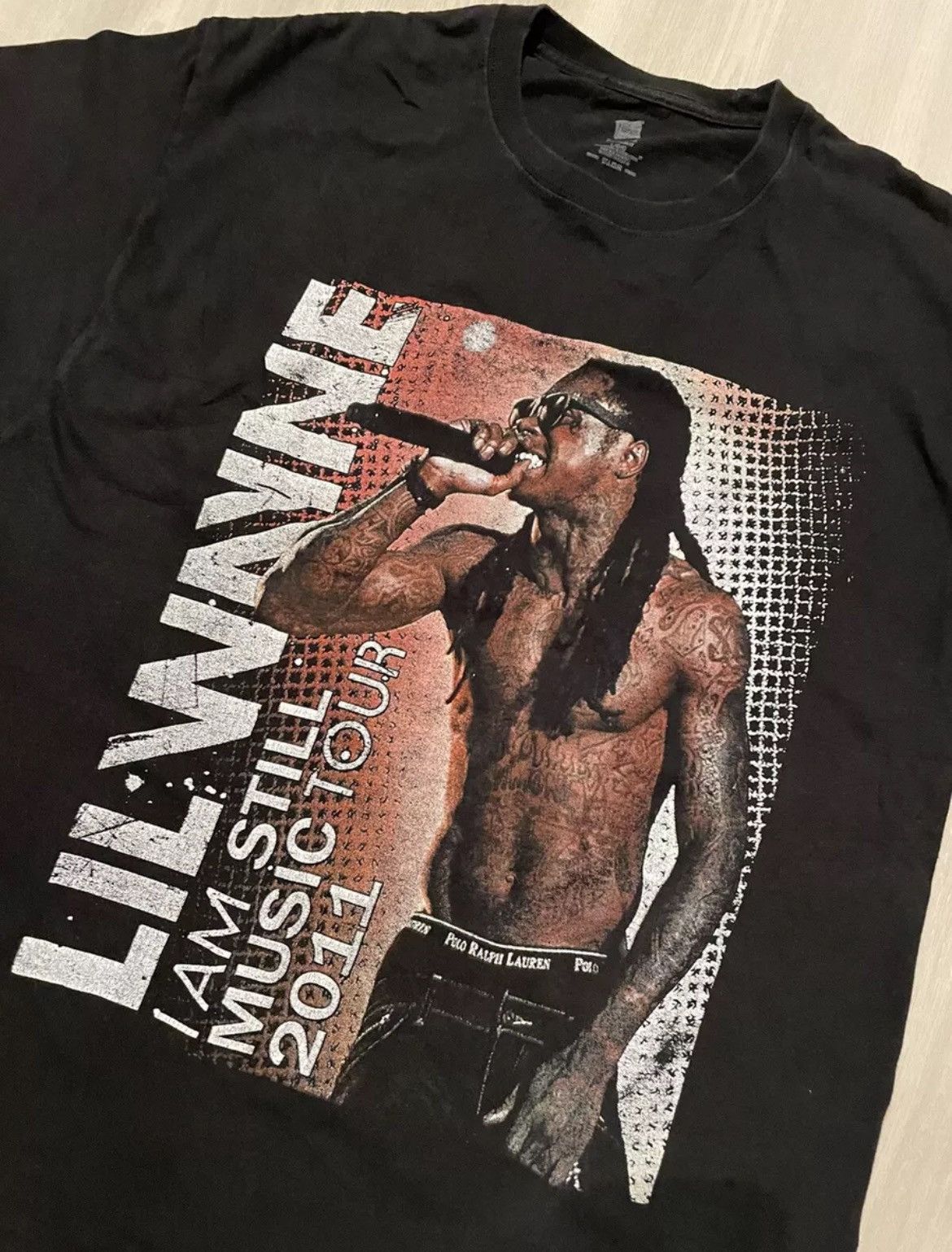 Rap Tees × Vintage 2011 Lil Wayne Nicki Minaj Rick Ross Raptee mens Large Size US L / EU 52-54 / 3 - 2 Thumbnail
