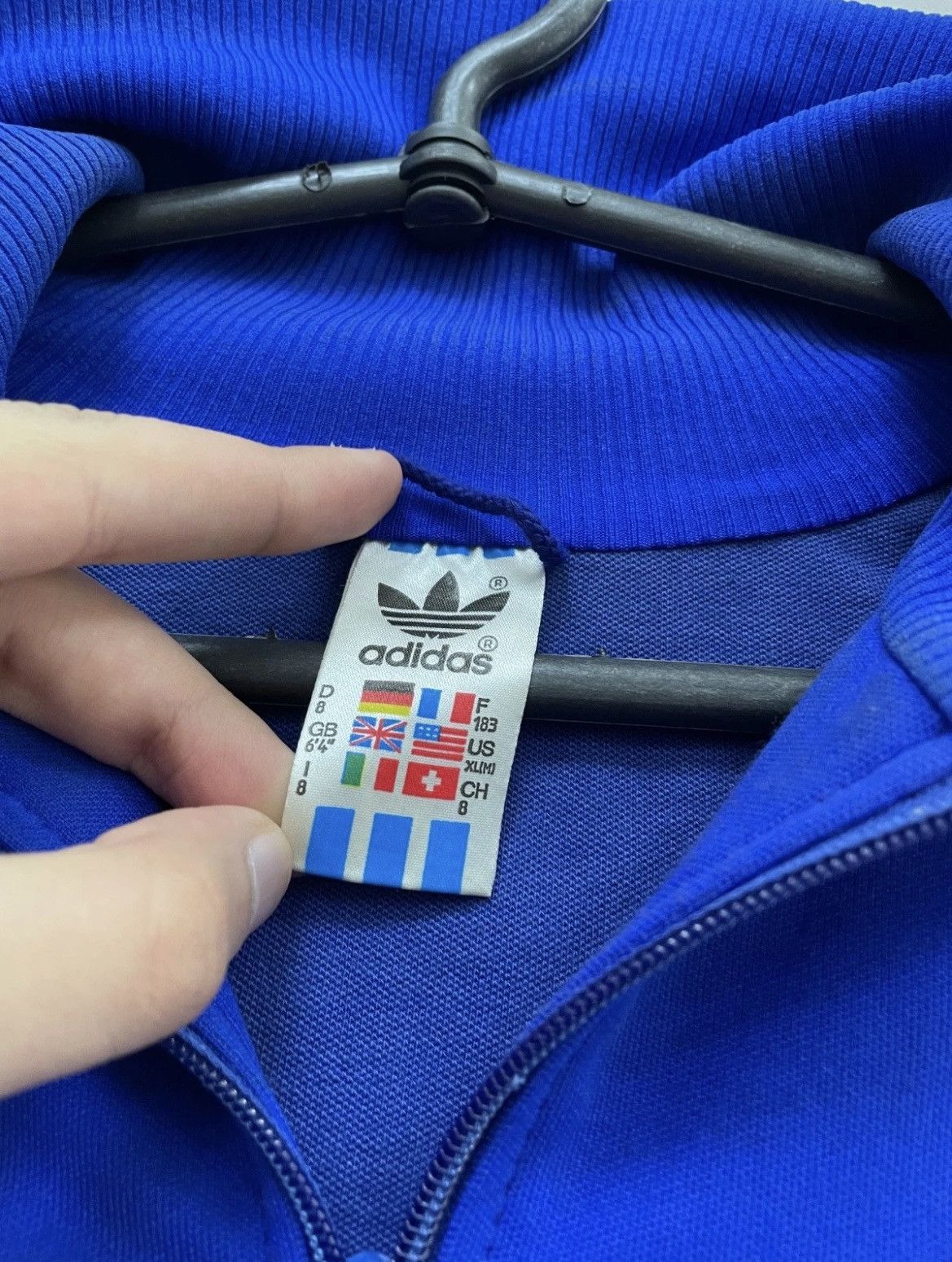 Adidas Austria 1980 Adidas Track Jacket Österreich Football Jersey Size US M / EU 48-50 / 2 - 10 Thumbnail