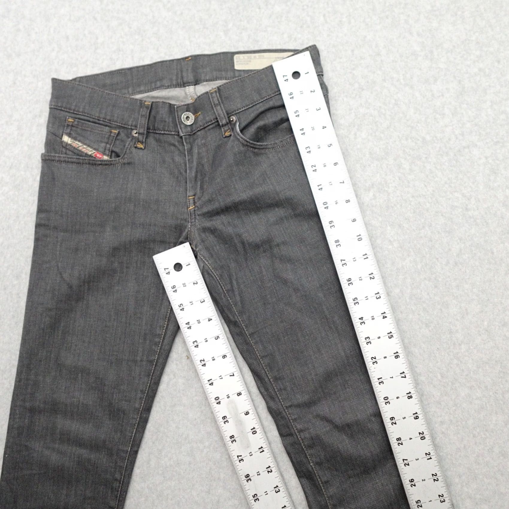 Diesel Diesel Womens Jeans Skinny Stretch Low Waist Gray Sz 26 Size 26" / US 2 / IT 38 - 5 Thumbnail