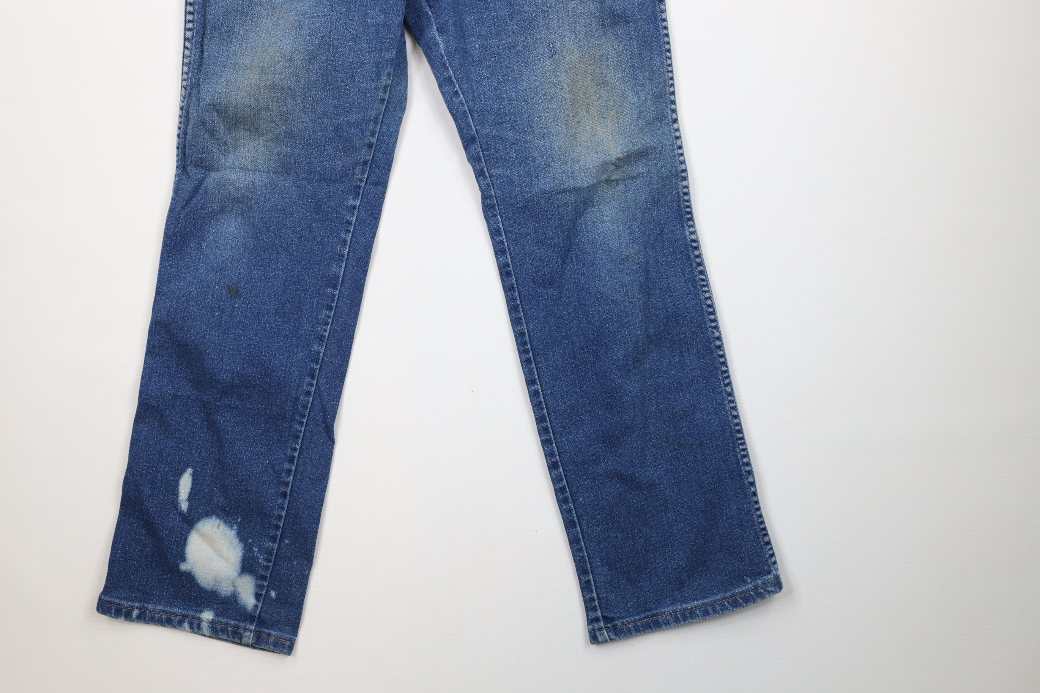 Vintage × Wrangler Vintage 70s Wrangler Flared Bootcut Denim Jeans Blue USA Size US 32 / EU 48 - 4 Thumbnail