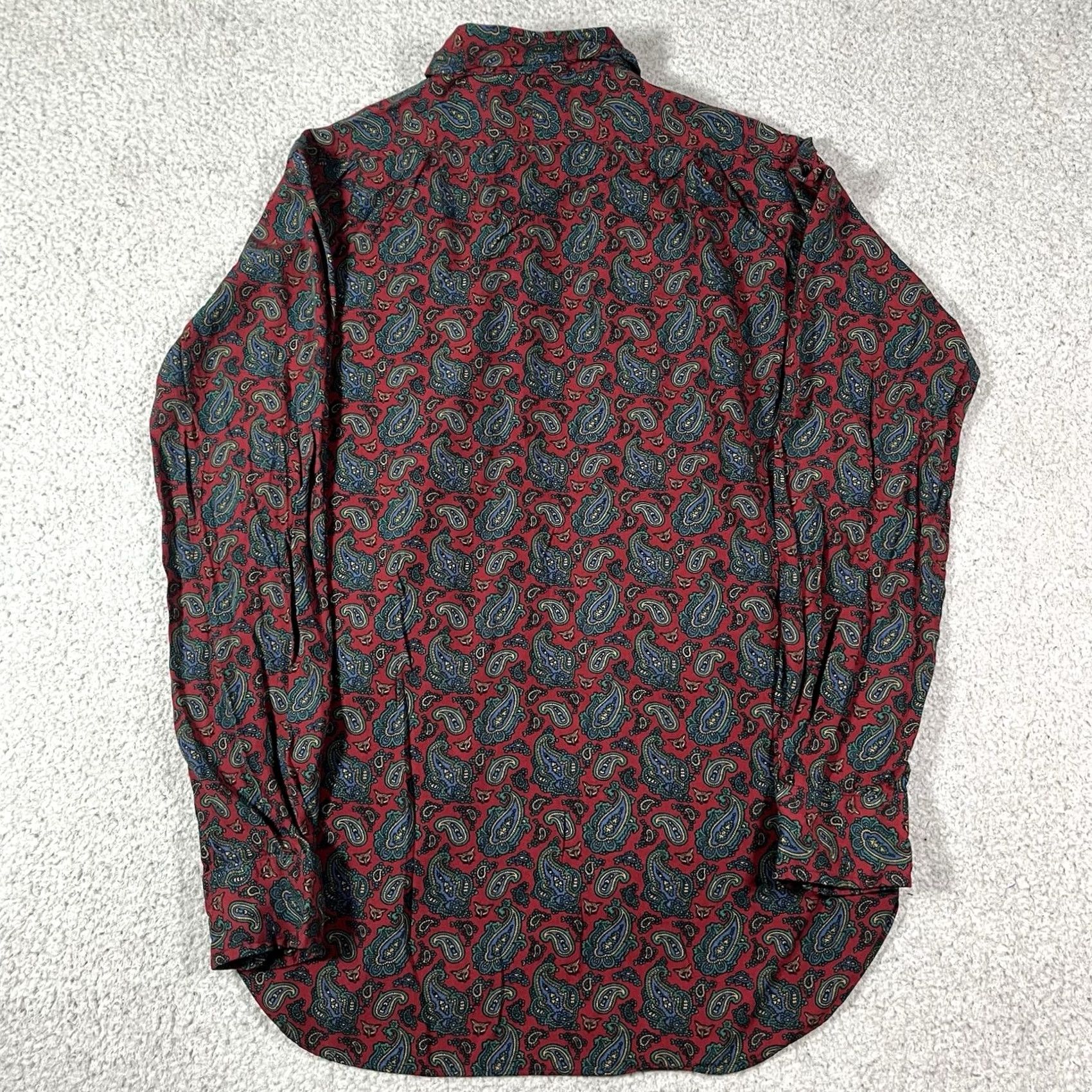 Polo Ralph Lauren Polo Ralph Lauren Shirt Mens S Button Down Long Sleeve Paisley Fox Classic Size US S / EU 44-46 / 1 - 4 Thumbnail