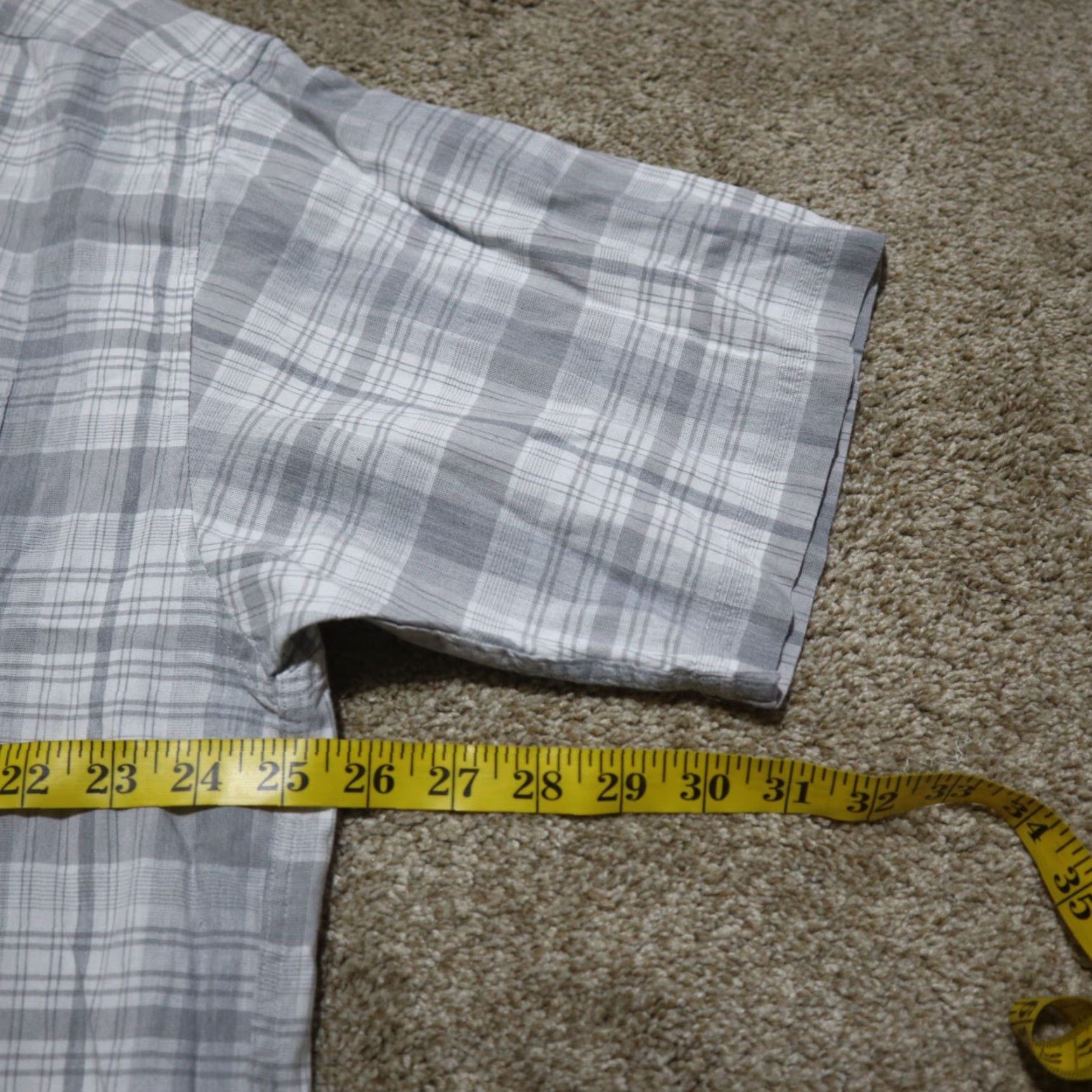 Alexander Julian VINTAGE Alexander Julian Shirt Plaid Adult Mens 2XL Gray Short Sleeve Button-Up Size US XXL / EU 58 / 5 - 5 Thumbnail