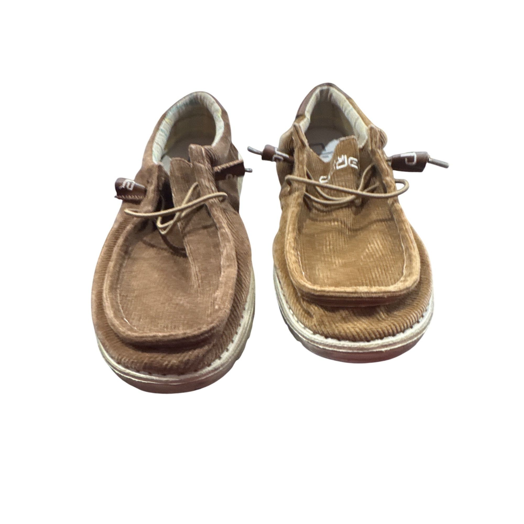 Other Hey Dude Wally Mens Brown Corduroy Slip-On Casual Shoes Size Size US 8 / EU 41 - 5 Thumbnail