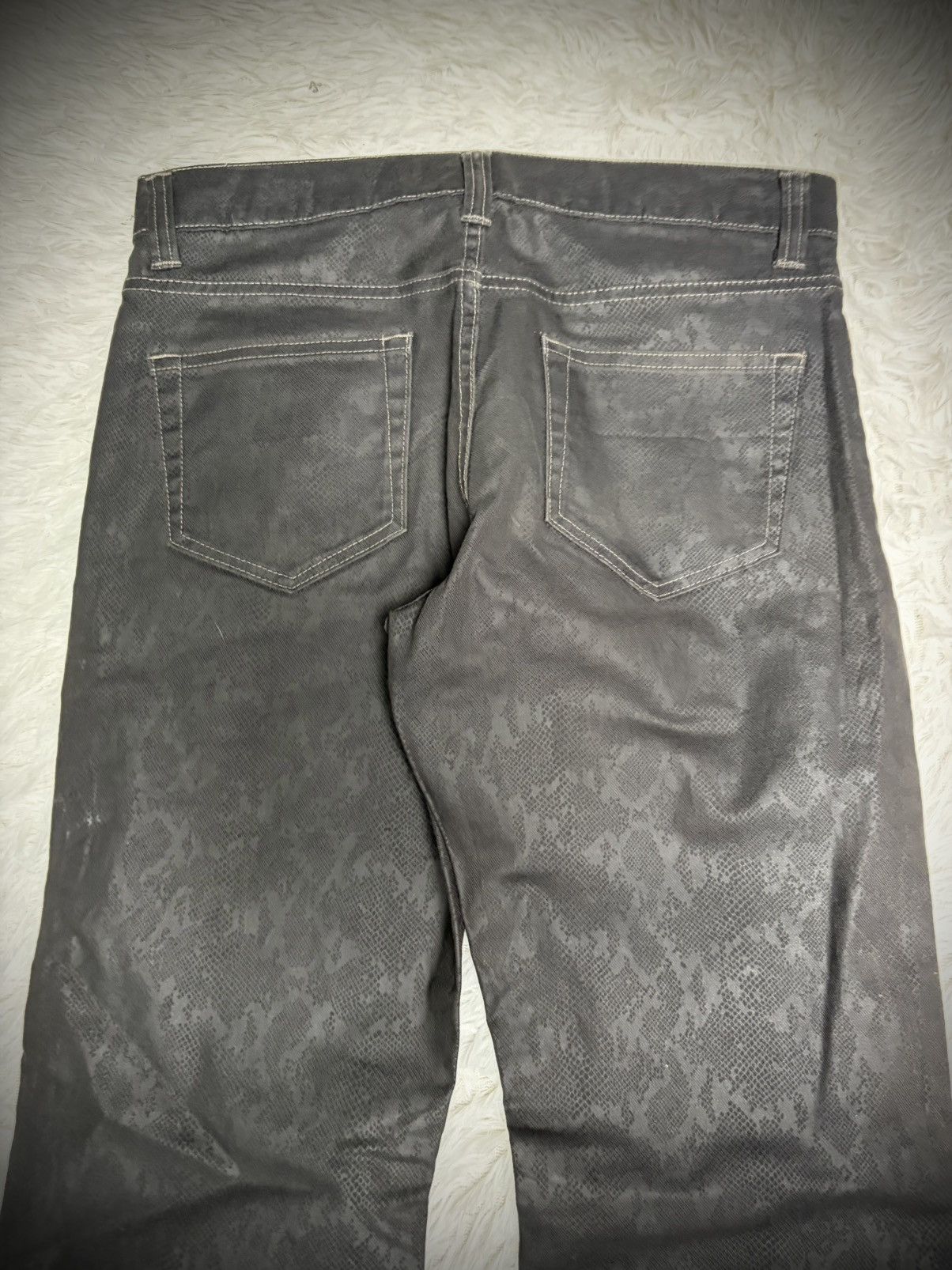 If Six Was Nine Rare Semantic Design vkei snake skin flared wax Size US 30 / EU 46 - 6 Thumbnail