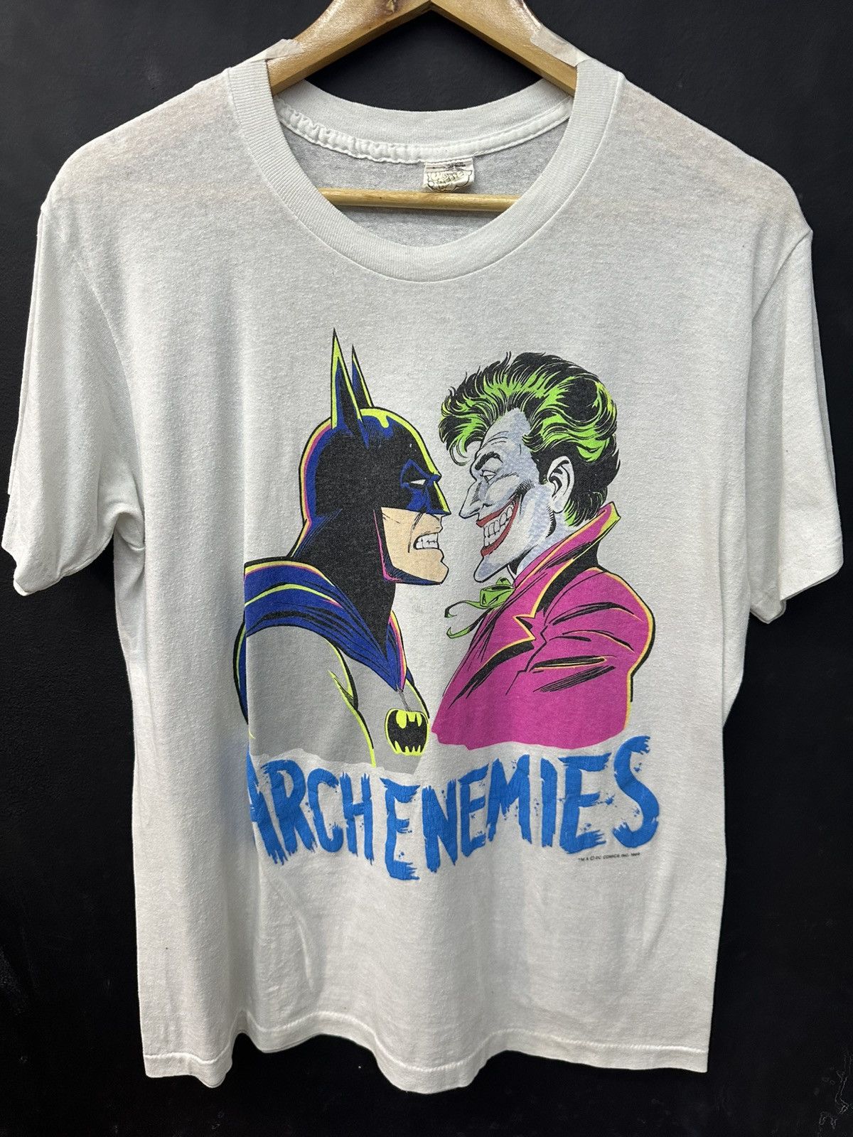Vintage DC COMICS BATMAN JOKER Size US M / EU 48-50 / 2 - 1 Thumbnail
