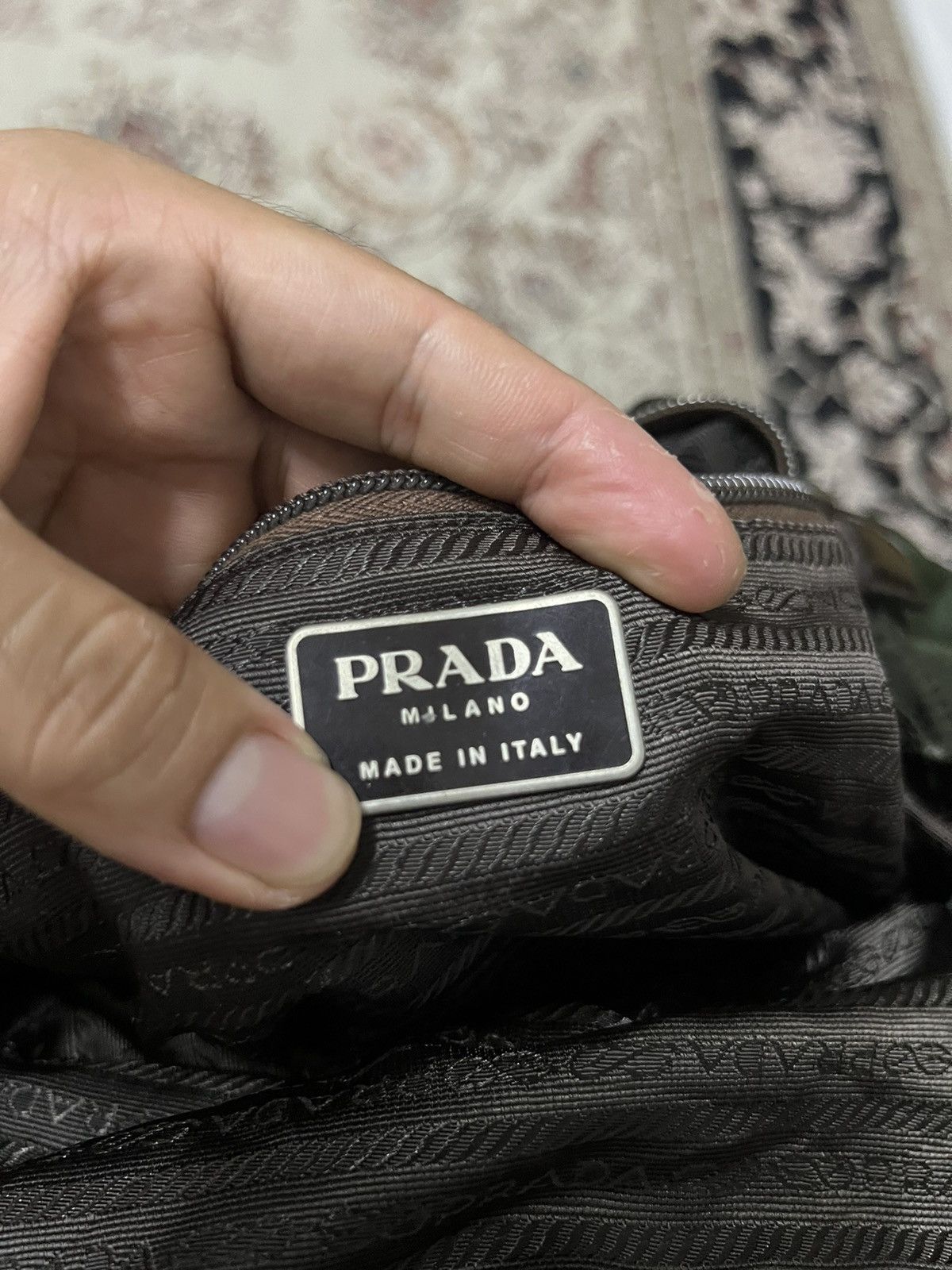Prada PRADA BACKPACK NYLON KHAKI Size ONE SIZE - 8 Thumbnail