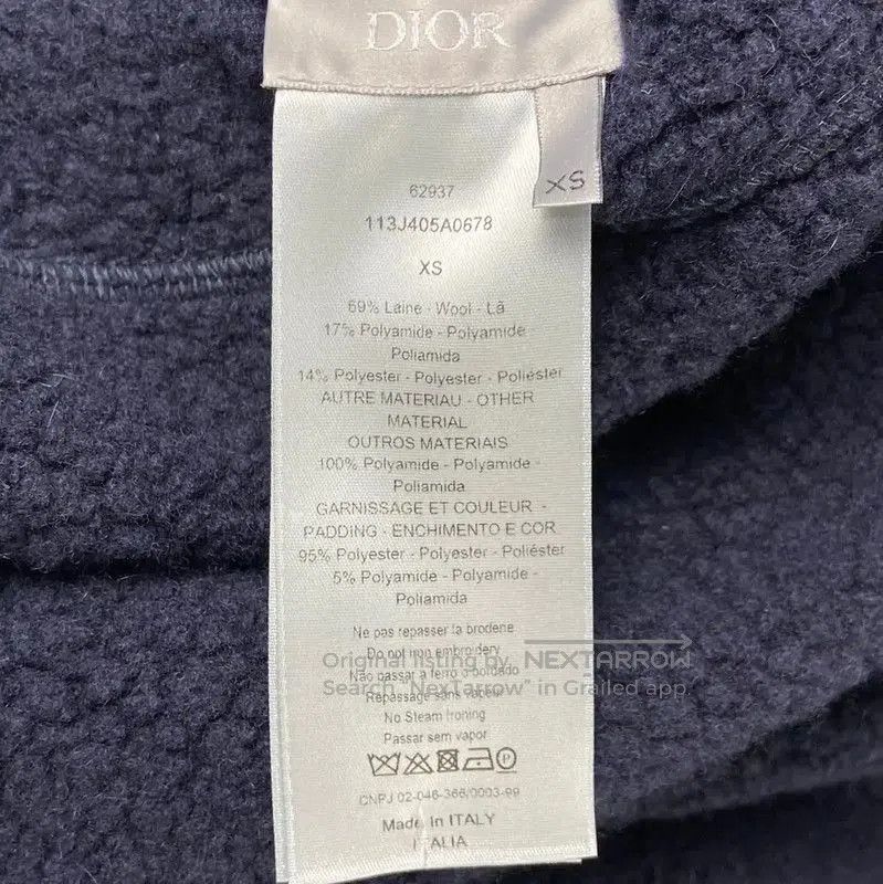 Dior Dior Women's Navy Wool Jacket Size XS . Size XS / US 0-2 / IT 36-38 - 5 Thumbnail