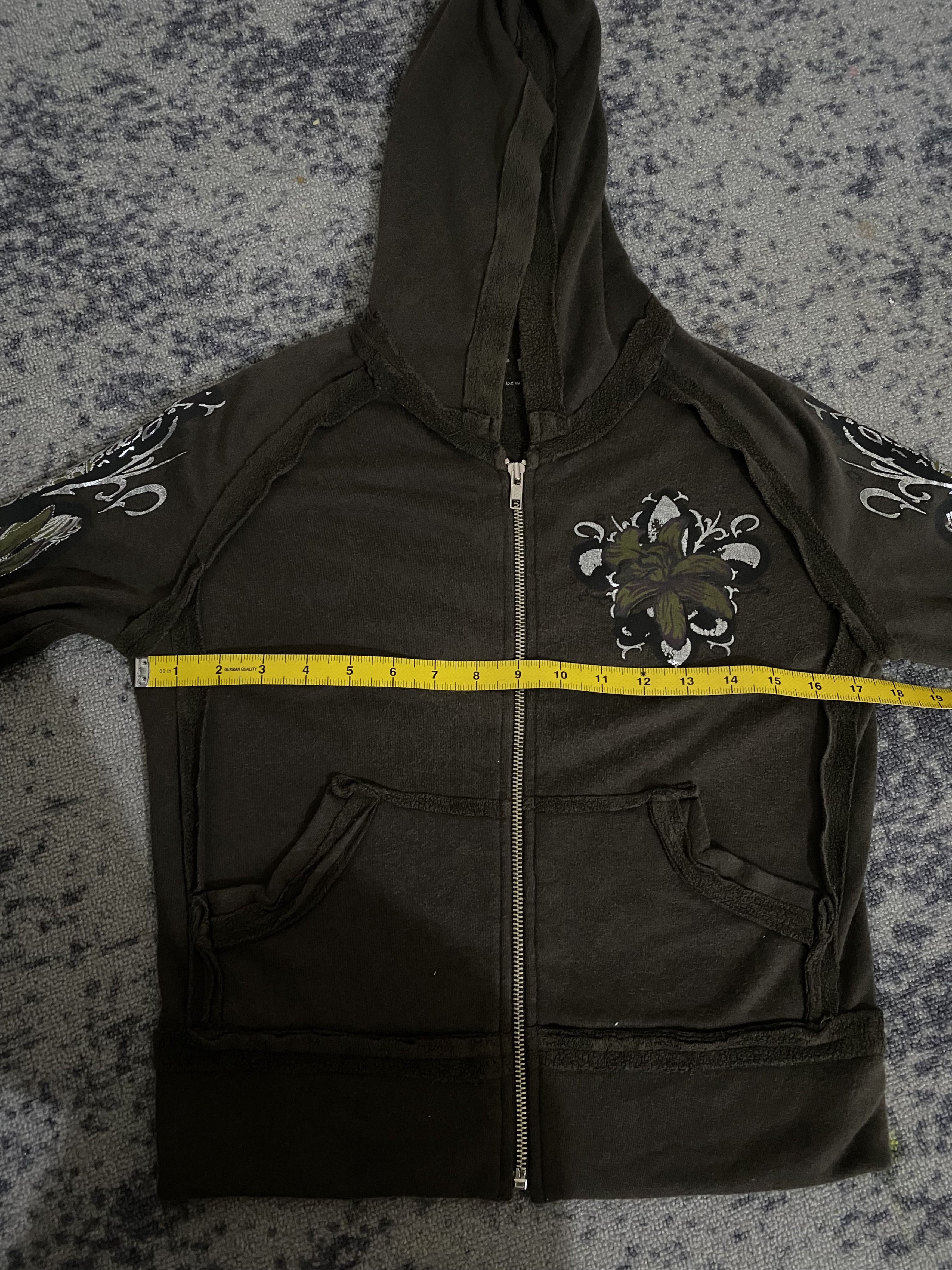 Japanese Brand Y2&K 2B FREE VKEI STYLE BOXY HOODIE Size US S / EU 44-46 / 1 - 11 Thumbnail