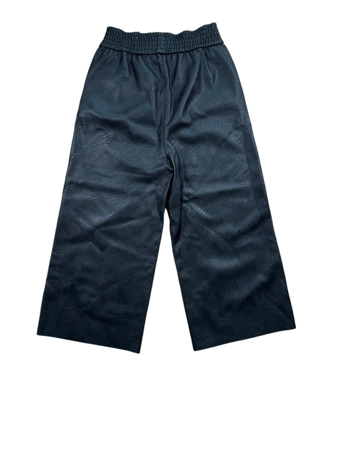 Stella McCartney Stella McCartney Leather Wide Leg Trousers Size 36" / US 14 / IT 50 - 2 Thumbnail