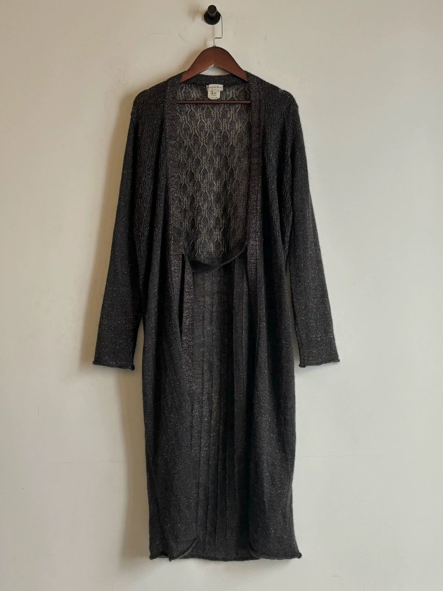 Dries Van Noten Dries Van Noten 90s Gold Knit Dress w/ Back Cutout Size S / US 4 / IT 40 - 1 Thumbnail