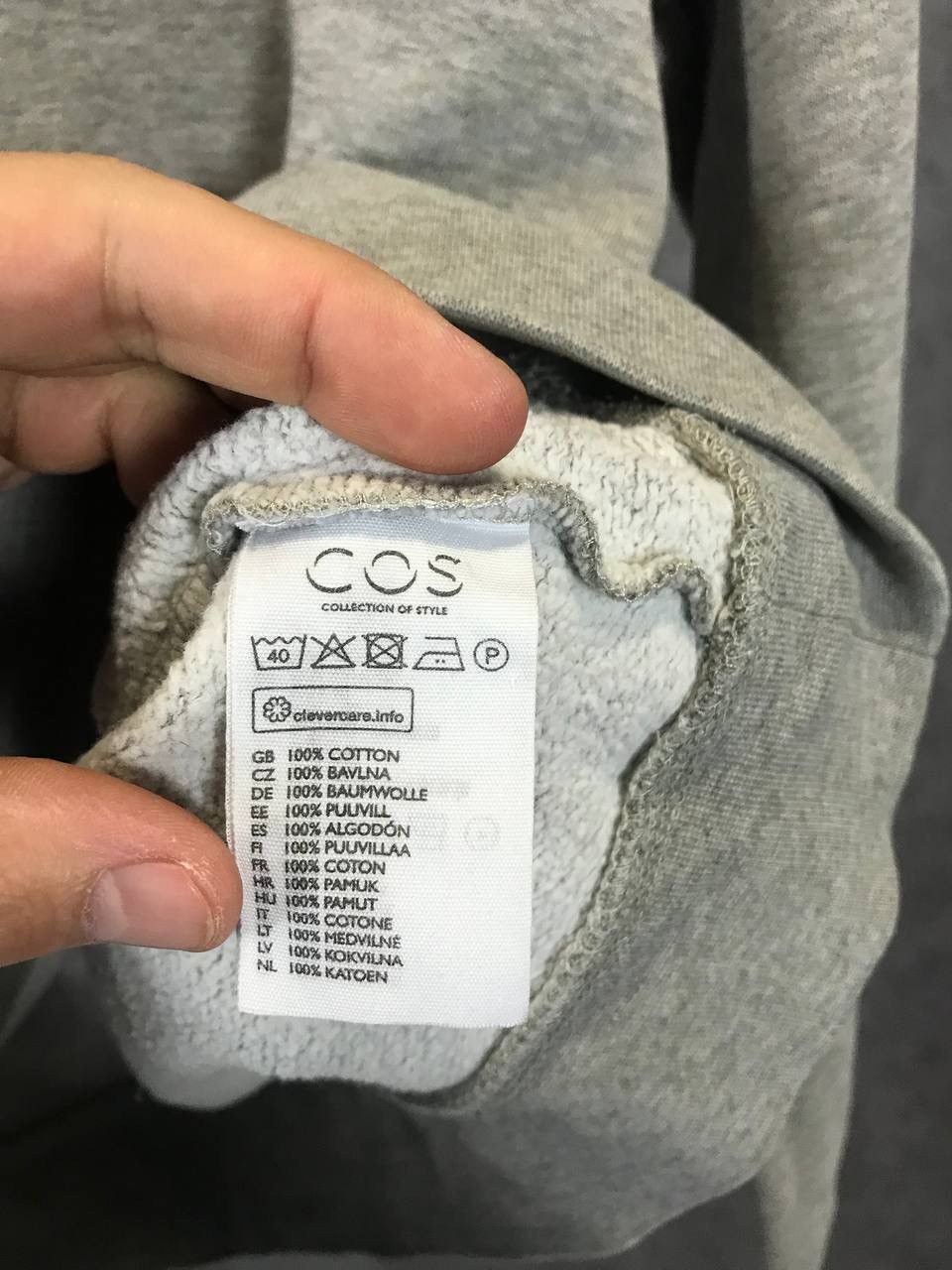 Cos Cos designer sweatshirt Size US L / EU 52-54 / 3 - 4 Thumbnail