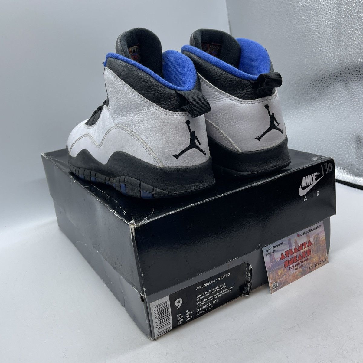 Jordan Brand Air Jordan 10 Orlando Size US 9 / EU 42 - 4 Thumbnail