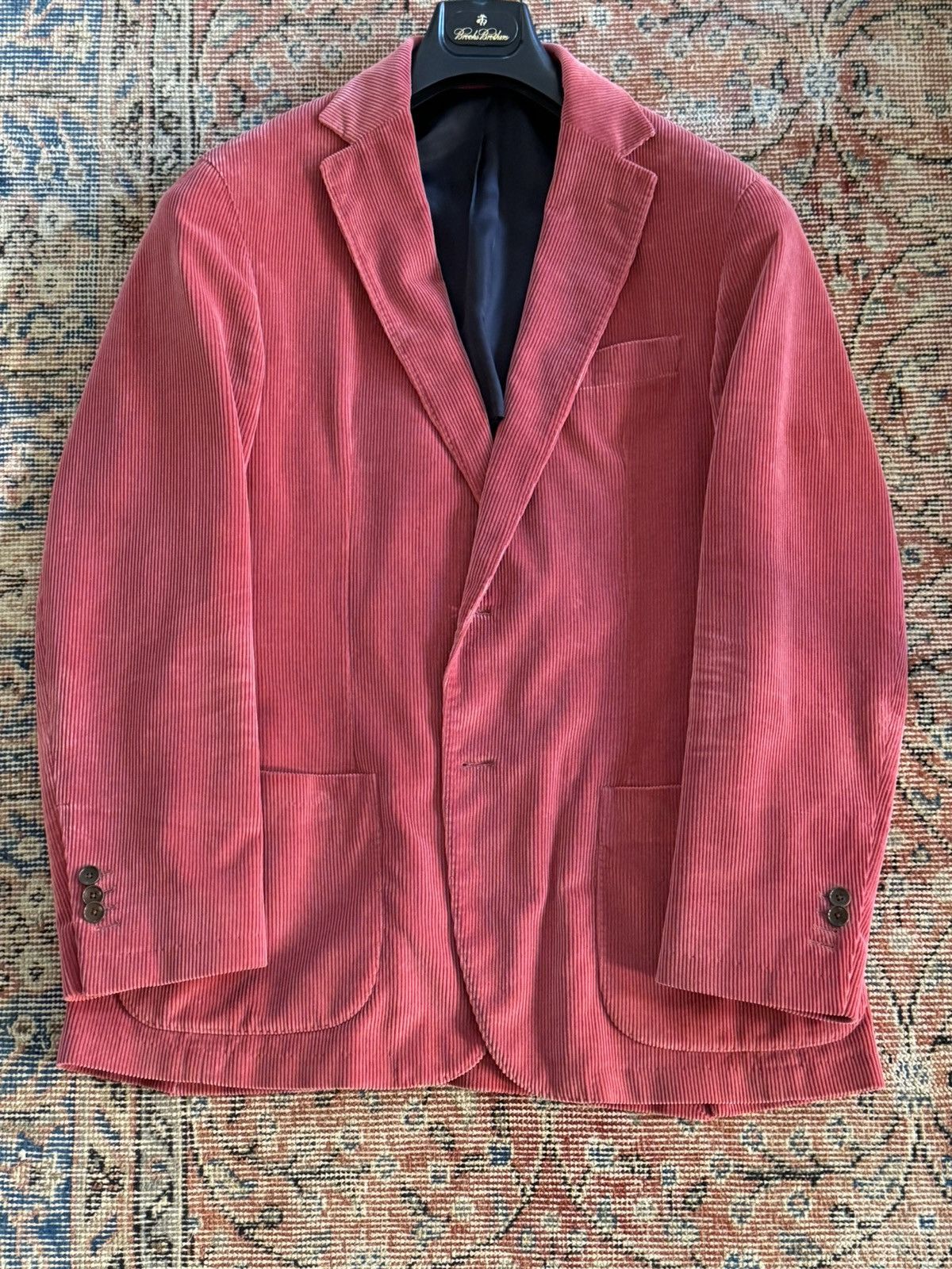 Sid Mashburn Garment-Dyed Kincaid No. 1 Jacket - Washed Corduroy Size 44R - 1 Thumbnail