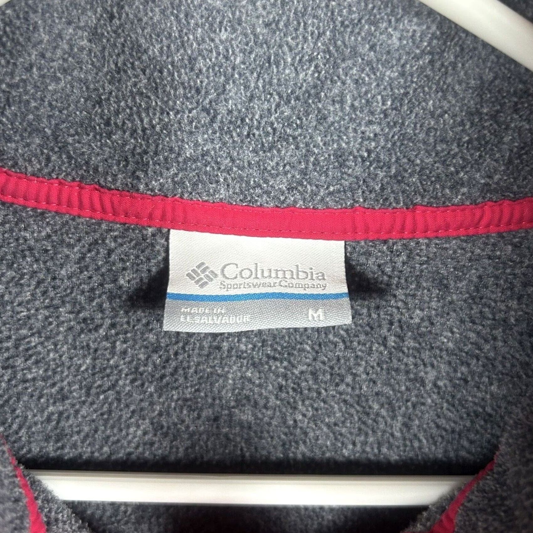 Vintage Columbia Fleece Jacket PFG Women's M Gray Mock Neck Snap Pocket Pullover Casual Everyday Mid-Length Jacket Size M / US 6-8 / IT 42-44 - 2 Thumbnail