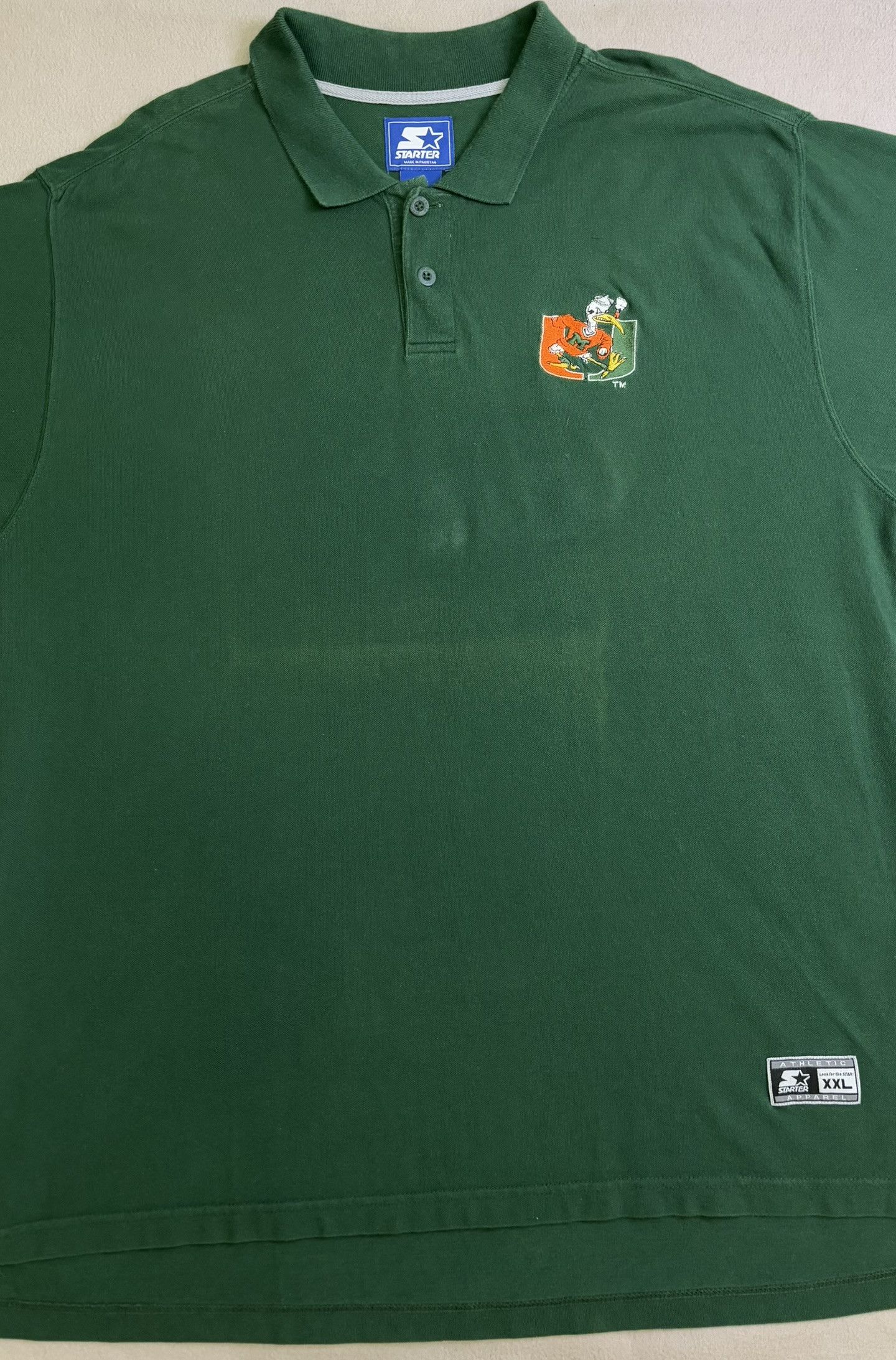 Starter × Vintage Polo Miami Hurricanes Starter Size. XXL Size US XXL / EU 58 / 5 - 7 Thumbnail