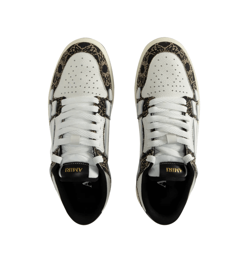 Amiri o1h1sh11225 Ma Quad Skel Low Top Sneaker in Black Size US 12 / EU 45 - 2 Thumbnail