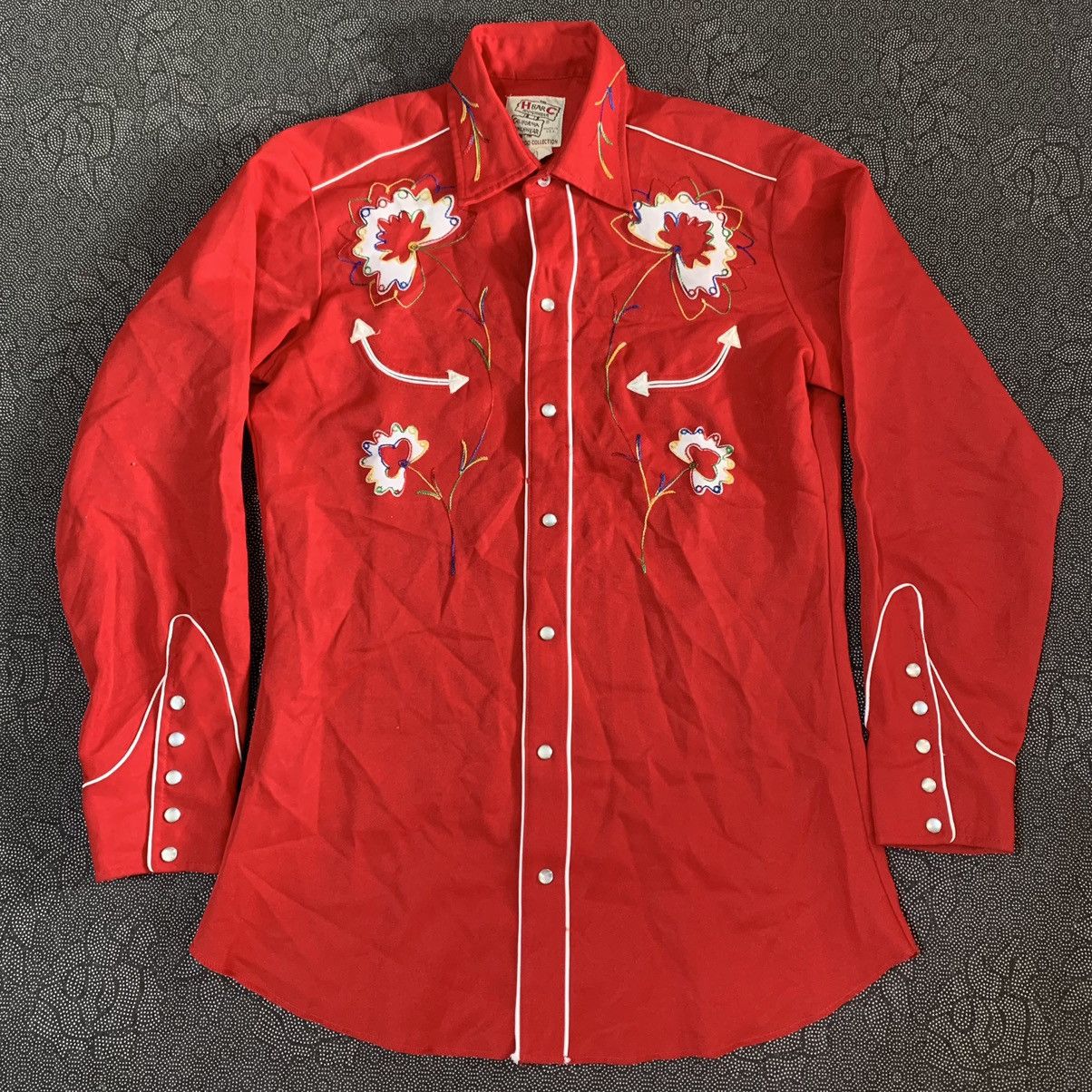 Vintage Rare Vintage HbarC Eldorado Collection Shirt Size US L / EU 52-54 / 3 - 1 Thumbnail