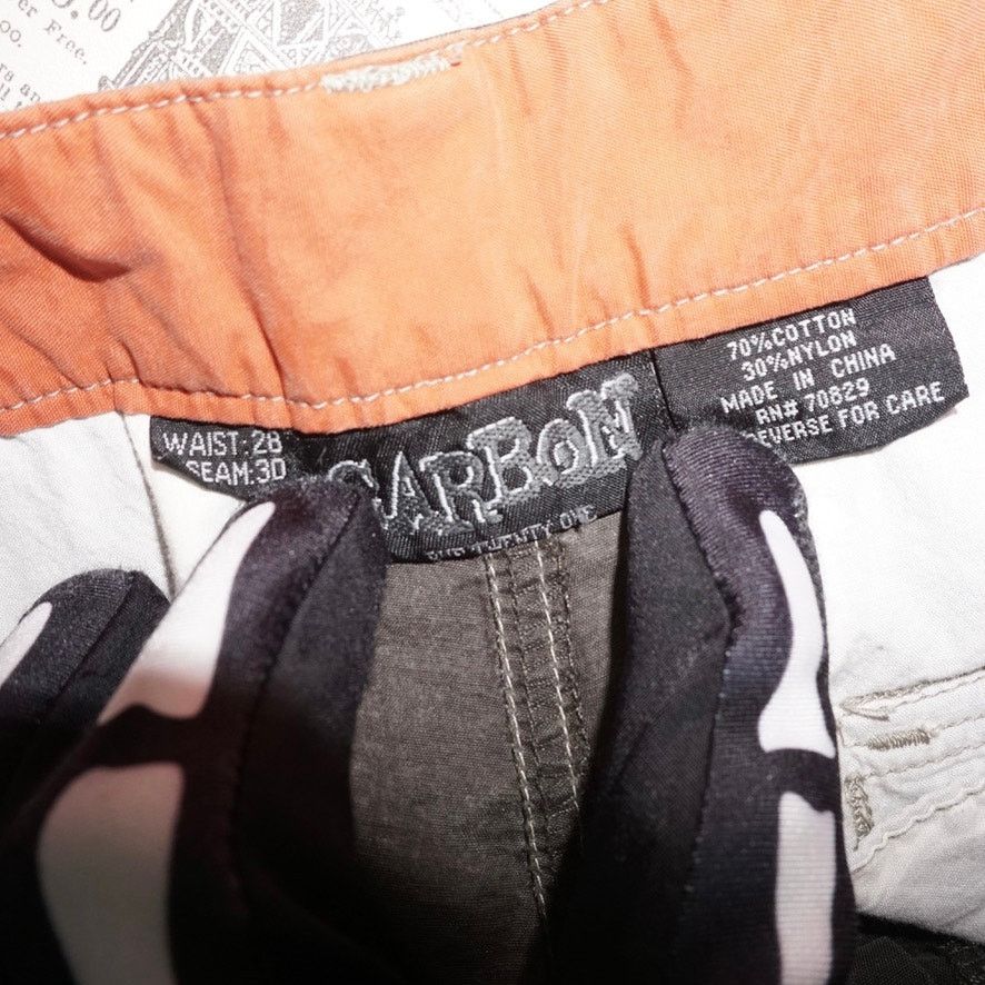 Carbon 28x30 - Vintage Y2K windbreaker pants cargo carbon Size US 28 / EU 44 - 3 Thumbnail