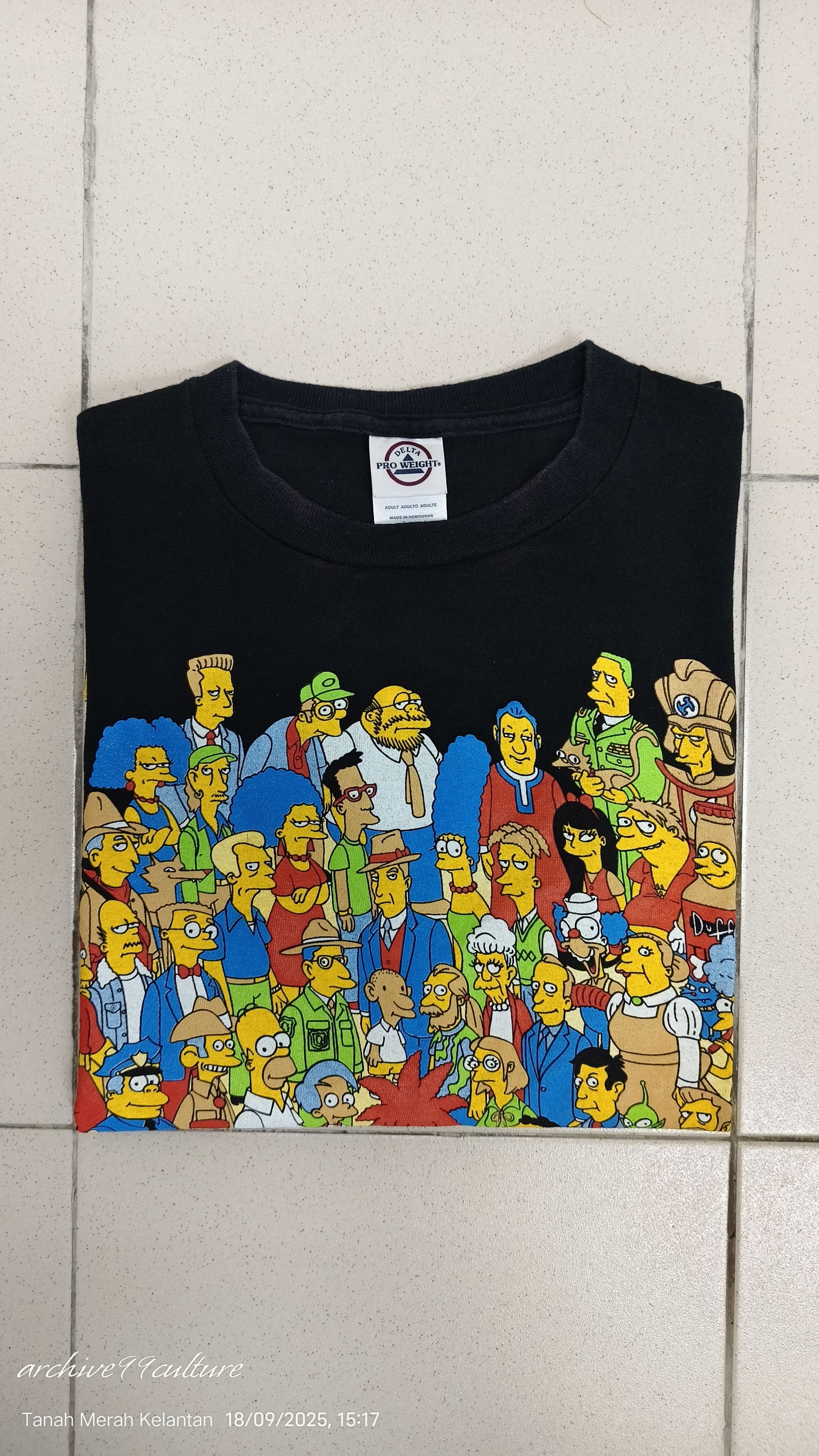 The Simpsons Vintage 2007 Matt Groening The Simpsons AOP TEE Size US S / EU 44-46 / 1 - 12 Thumbnail