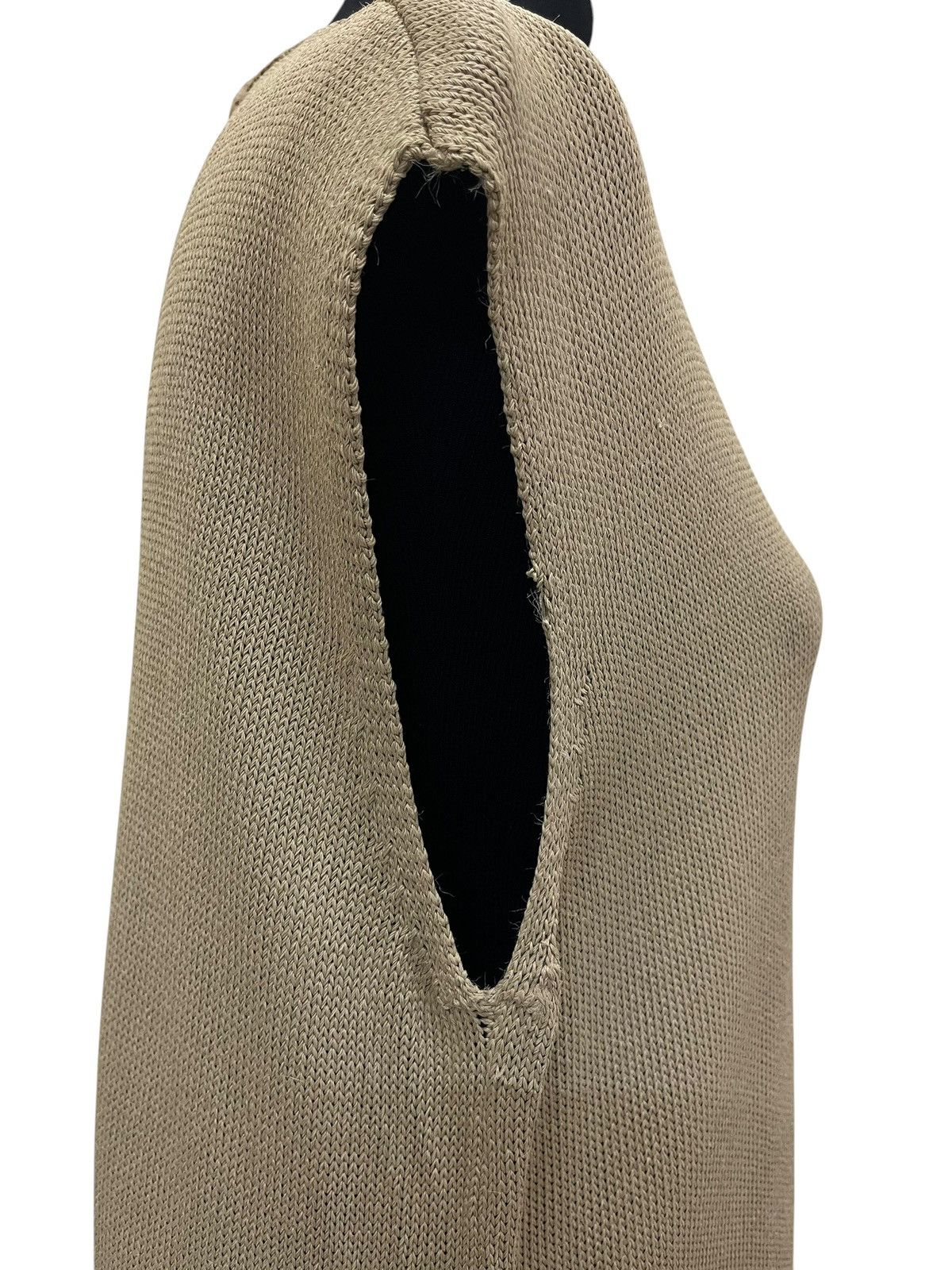 Max Mara Max Mara Unisex Fine Wool Knitted Sleeveless Top Size ONE SIZE - 6 Thumbnail