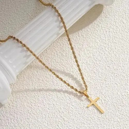 Jewelry Cross Chain Necklace Size ONE SIZE - 7 Thumbnail