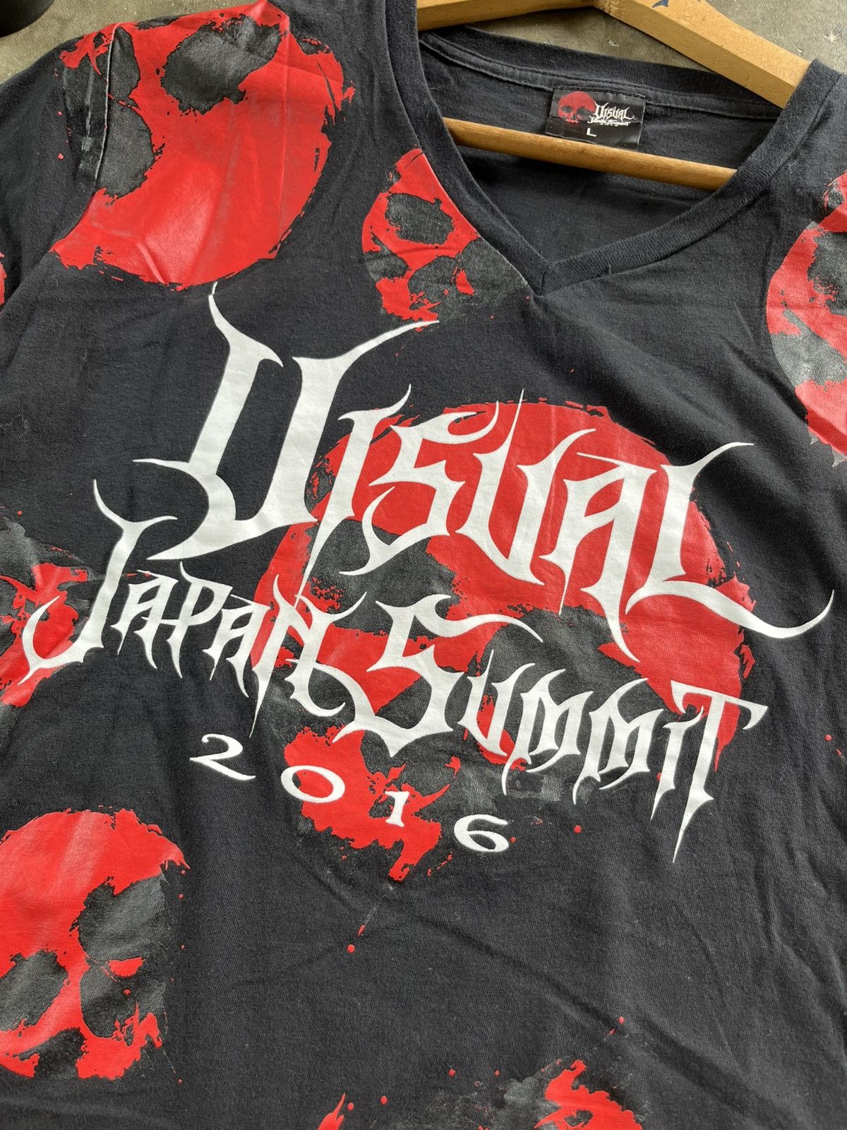 Japanese Brand 🍊Visual Japan Summit Mastermind Full Skull Logo Tee Size L / US 10 / IT 46 - 3 Thumbnail