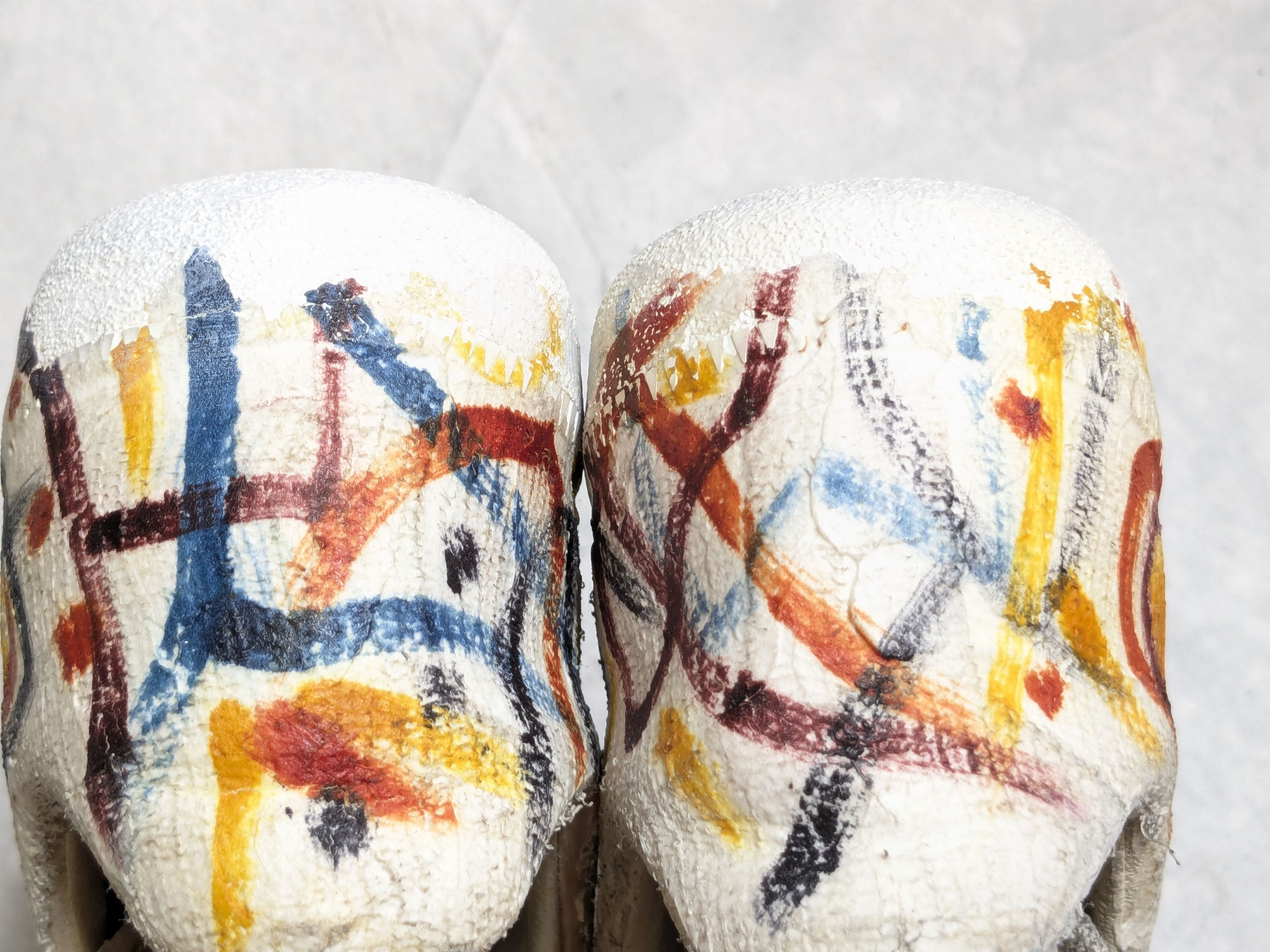Maison Margiela Maison Margiela GAT Replica Paint Splatter White 10 43 Lows Size US 10 / EU 43 - 13 Thumbnail