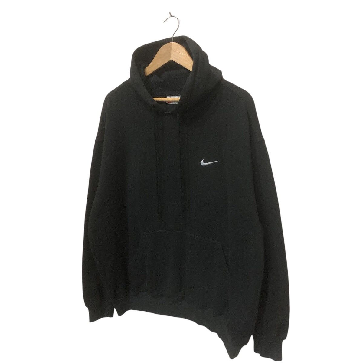 Nike × Vintage 90’ Grey tag Embroidery Nike Hodie Sweatshirt Size US L / EU 52-54 / 3 - 3 Thumbnail