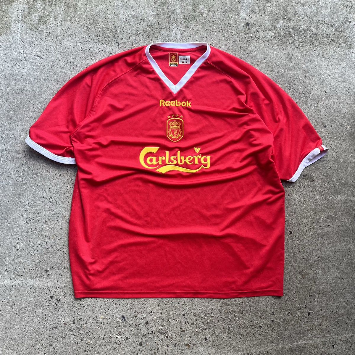Reebok × Vintage Reebok 2001/02 vintage Liverpool Football Jersey home Size US XXL / EU 58 / 5 - 1 Thumbnail